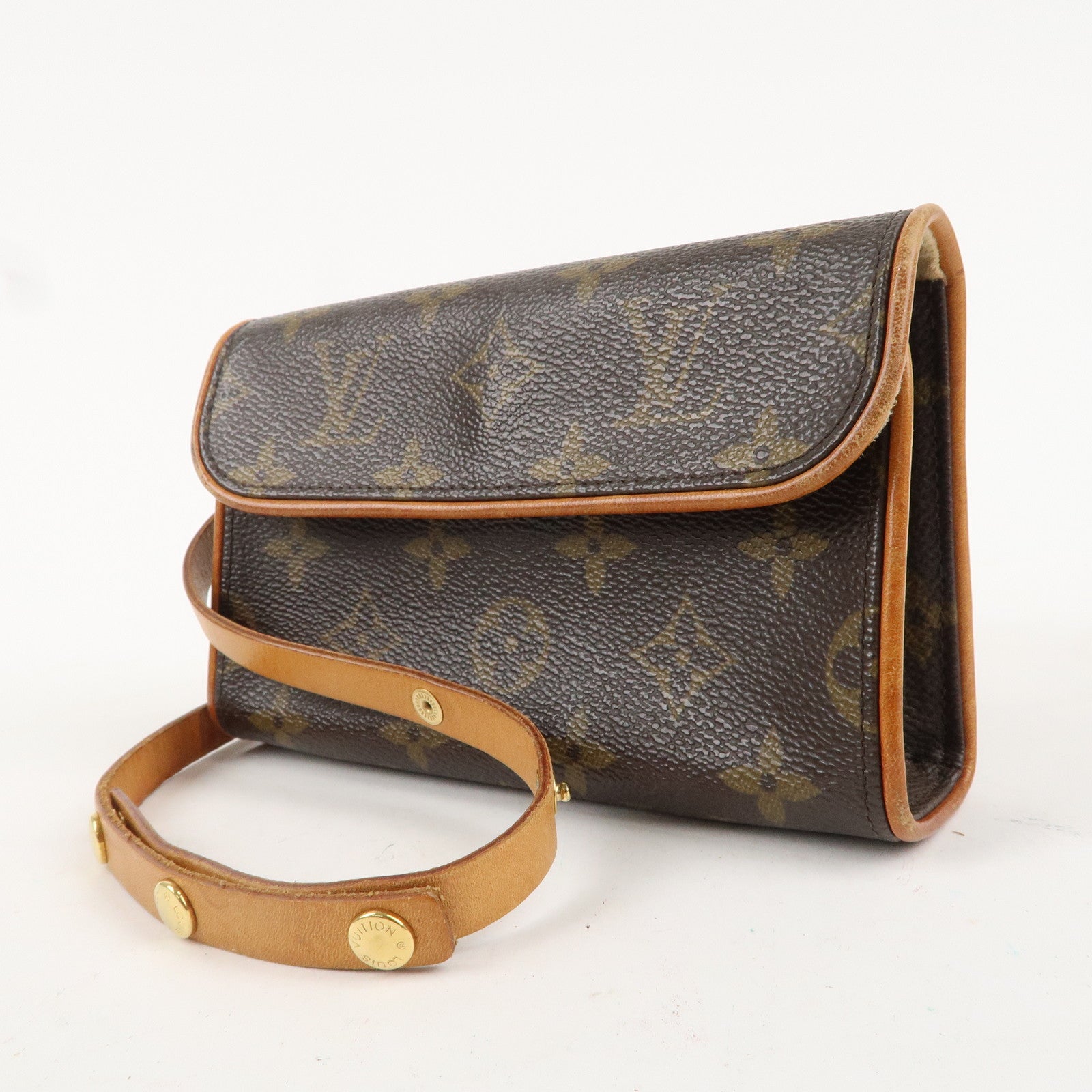 Louis Vuitton Monogram Pochette Florentine Waist Bag SizeXS M51855