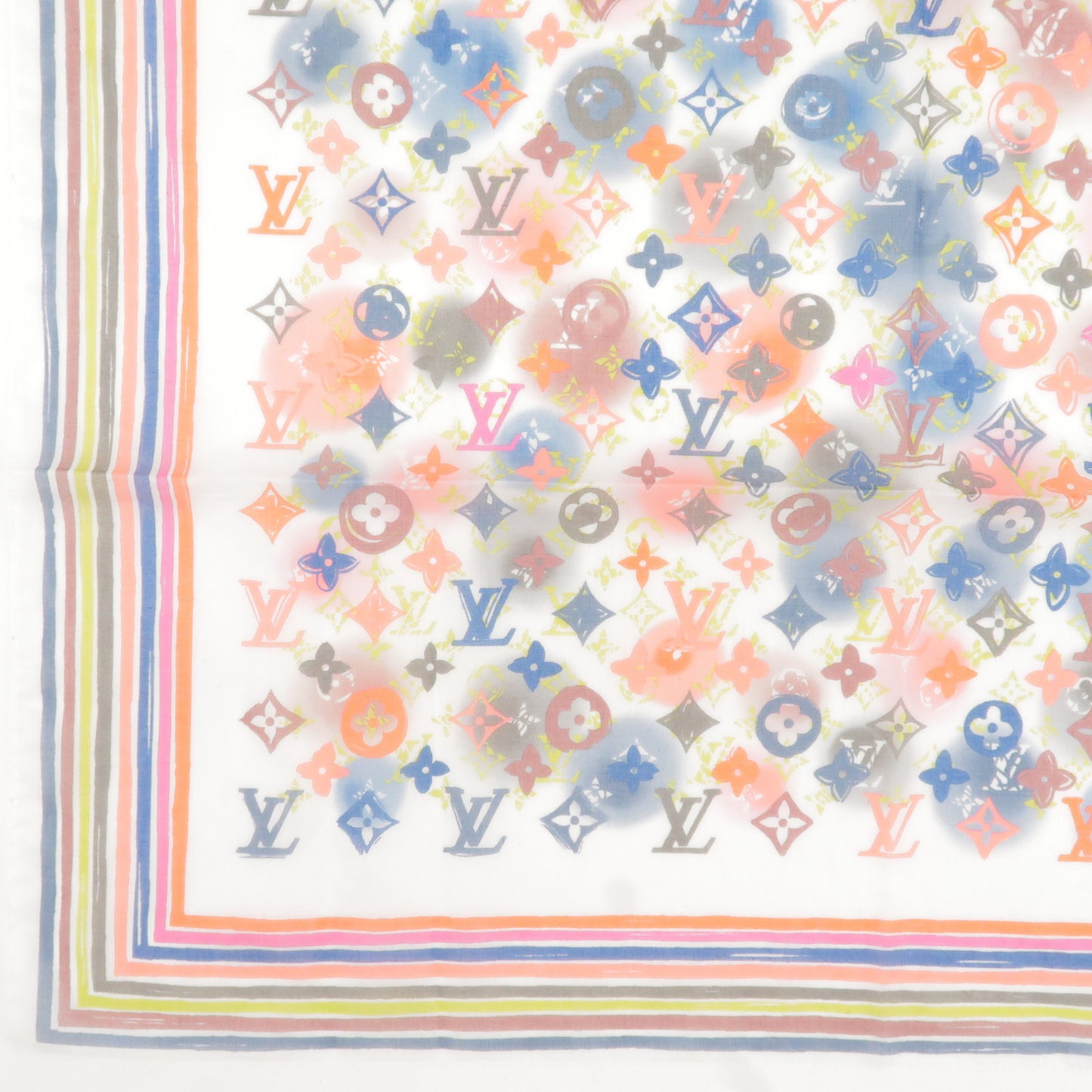 Louis-Vuitton-Monogram-Multi-Color-Scarf-Cotton – dct-ep_vintage