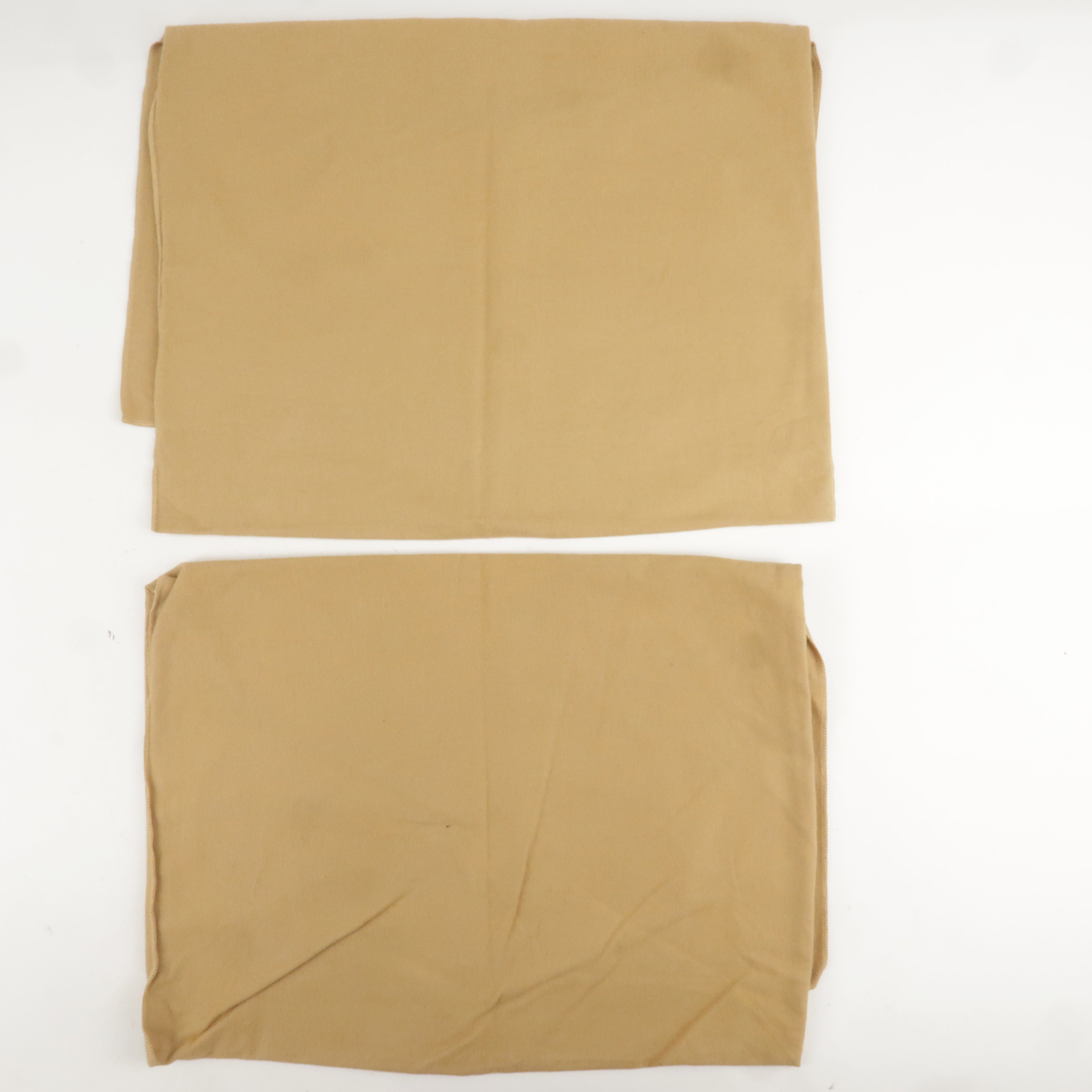 Louis Vuitton Set of 10 Dust Bag Flap Style Beige Brown