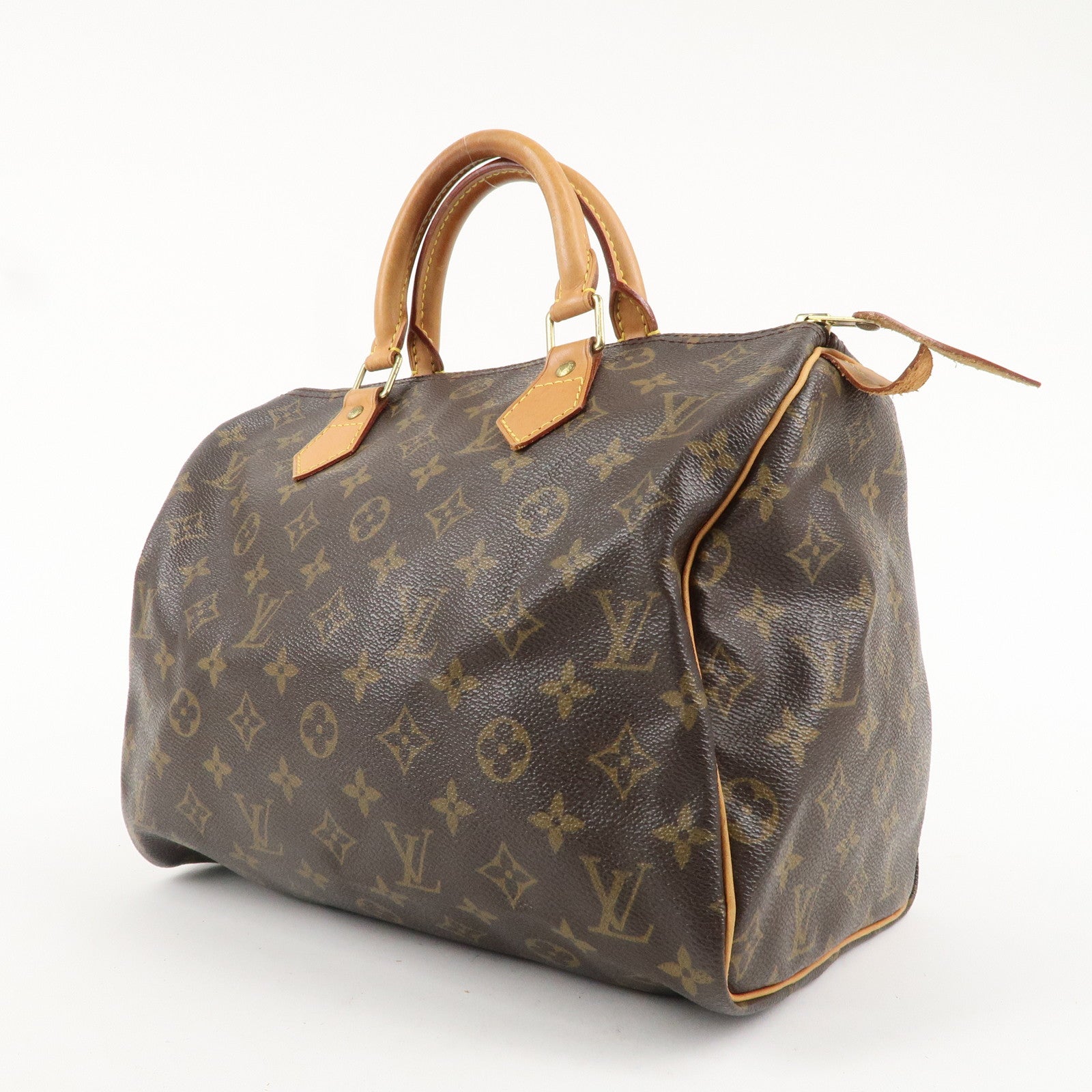 Louis Vuitton Monogram Speedy 30 Hand Bag Boston Bag M41526