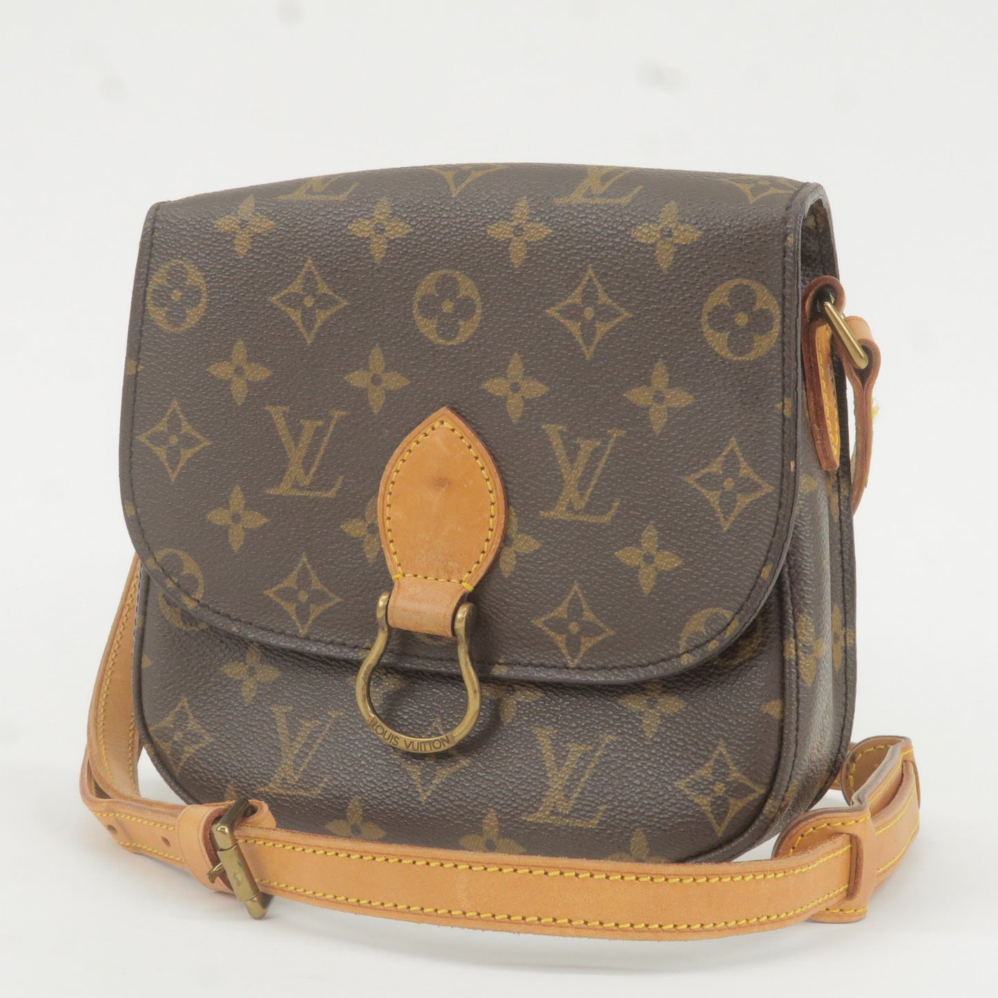 Louis Vuitton Monogram Saint Cloud MM Shoulder Bag M51243