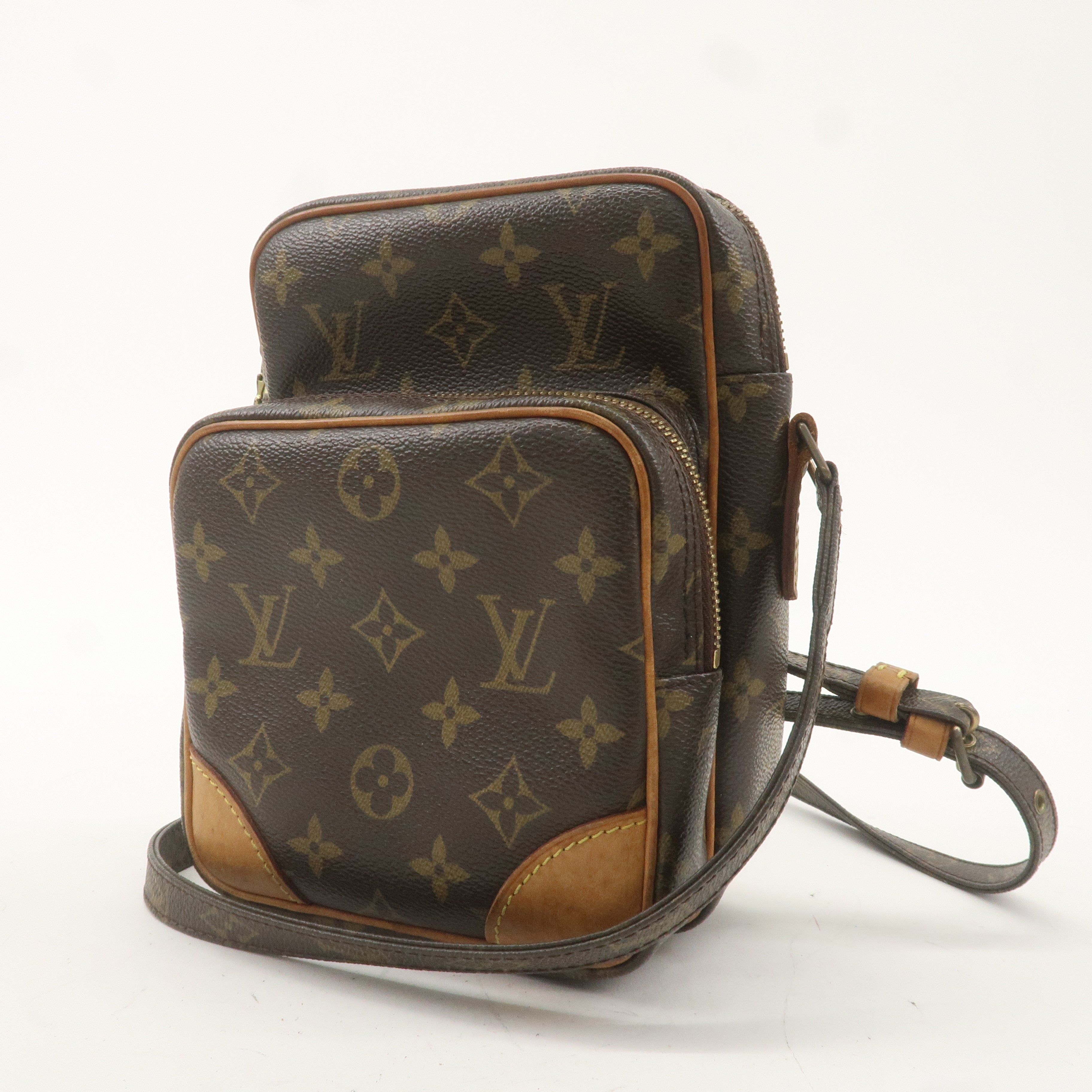 Louis Vuitton Monogram Amazone Shoulder Bag Brown M45236