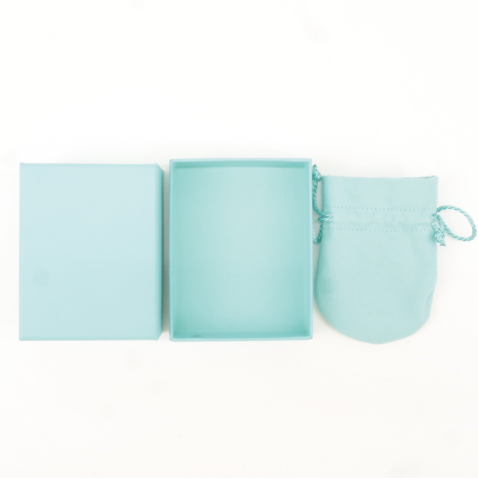 Tiffany&Co. Set of 8 Jewelry Box Drawstring Bag Tiffany Blue