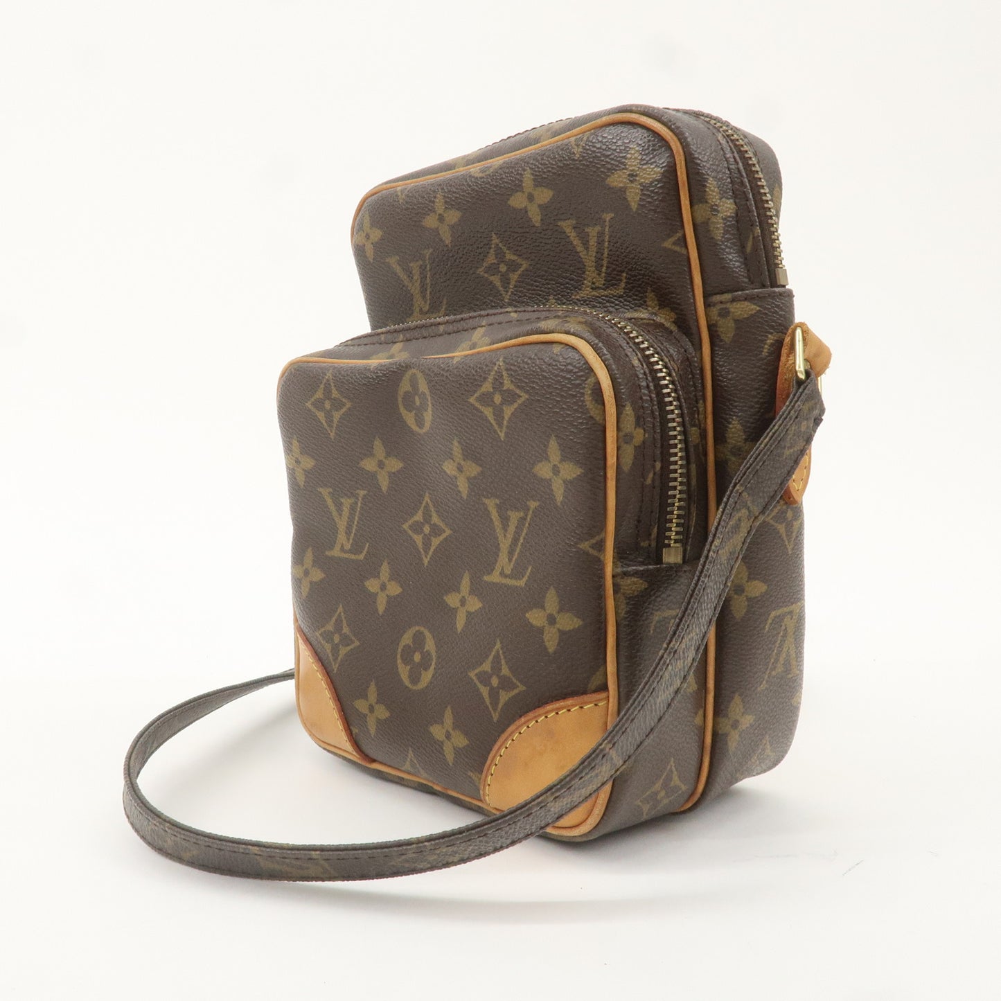Louis Vuitton Monogram Amazone Shoulder Bag Brown M45236