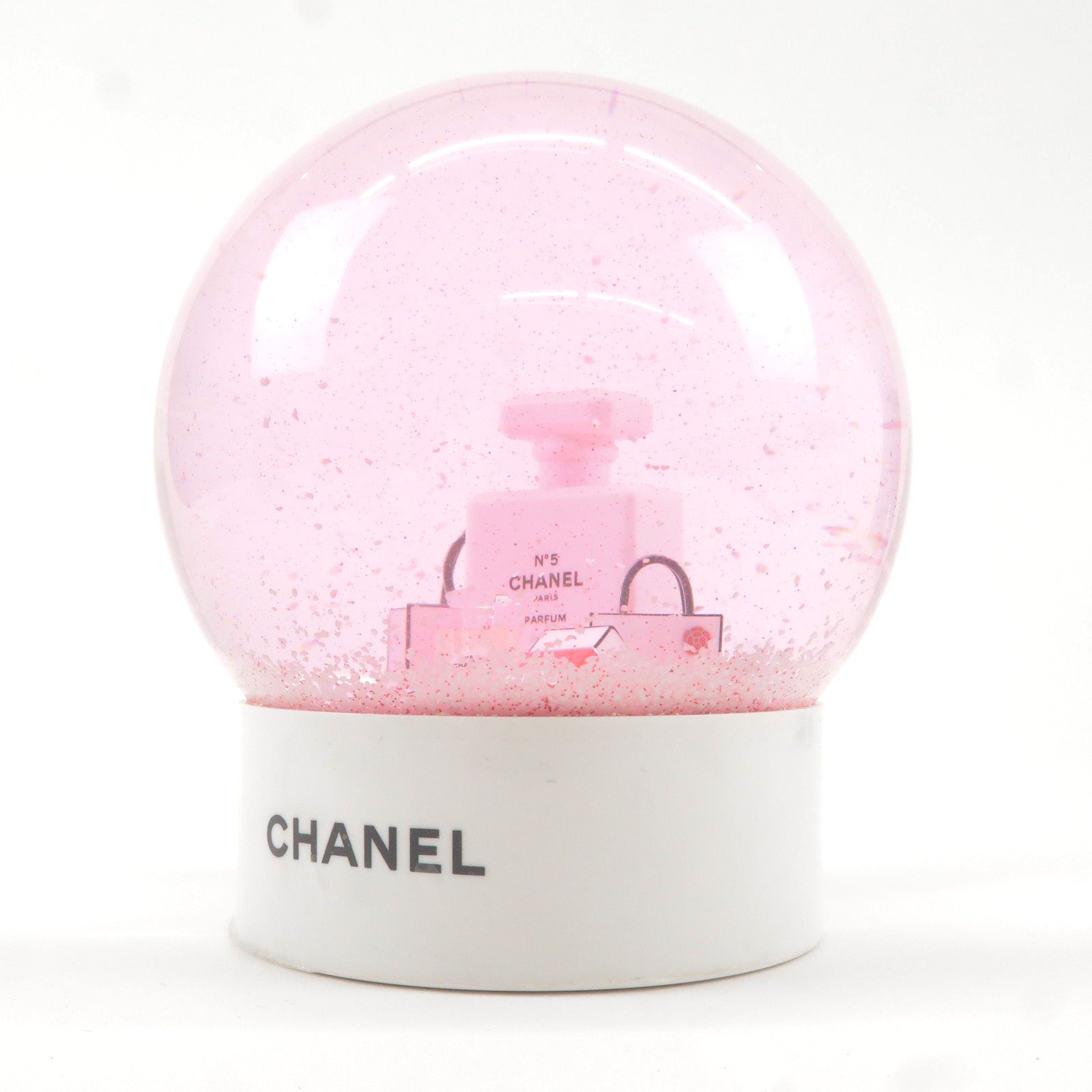 Chanel Glass Lion Snow Globe Chanel