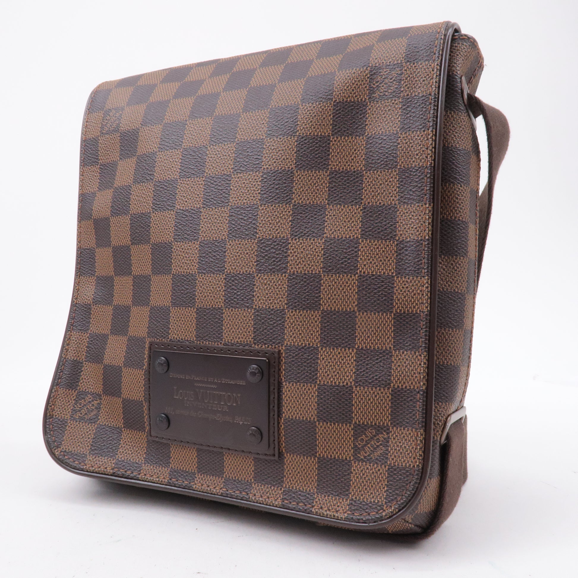Louis-Vuitton-Damier-Ebene-Brooklyn-PM-Shoulder-Bag-N51210 – dct