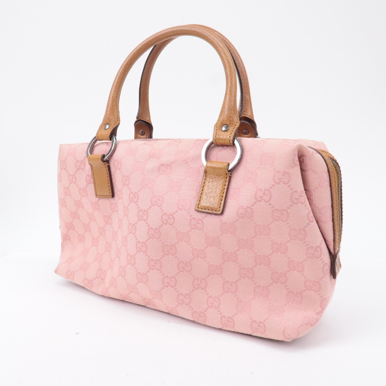 Gucci Pink/Beige GG Canvas Small Joy Tote Bag Gucci