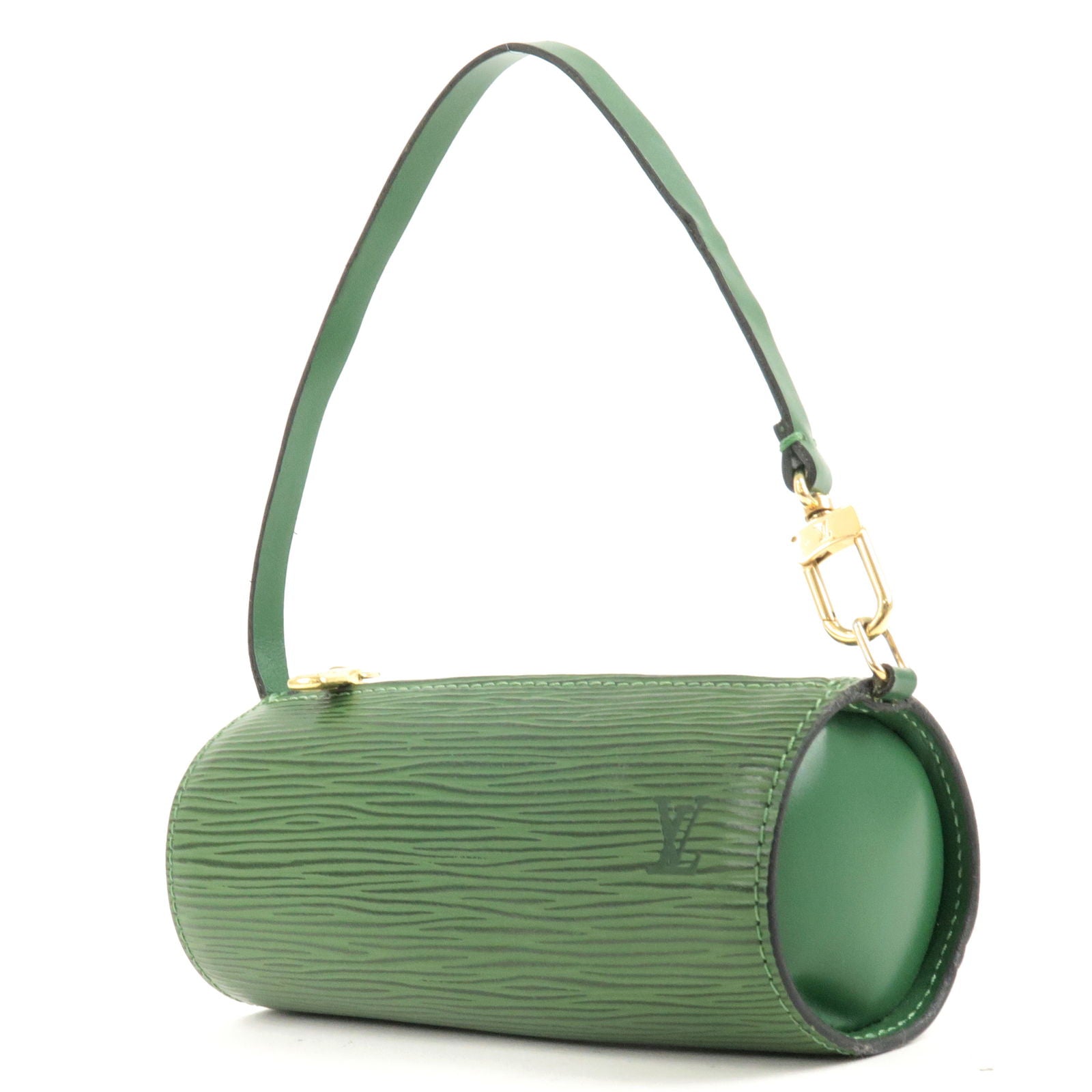 Shop for Louis Vuitton Green Epi Leather Soufflot Shoulder Bag