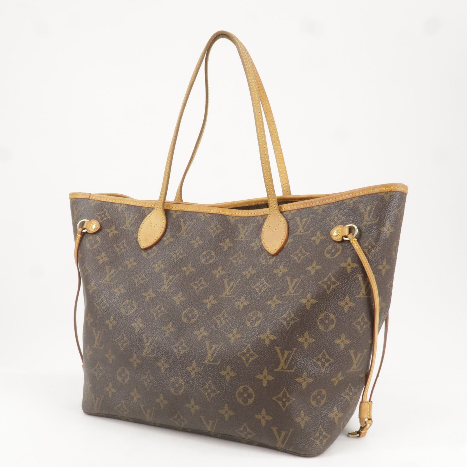 LOUIS VUITTON Tote Bag M40156 Neverfull MM Monogram canvas Brown Women –