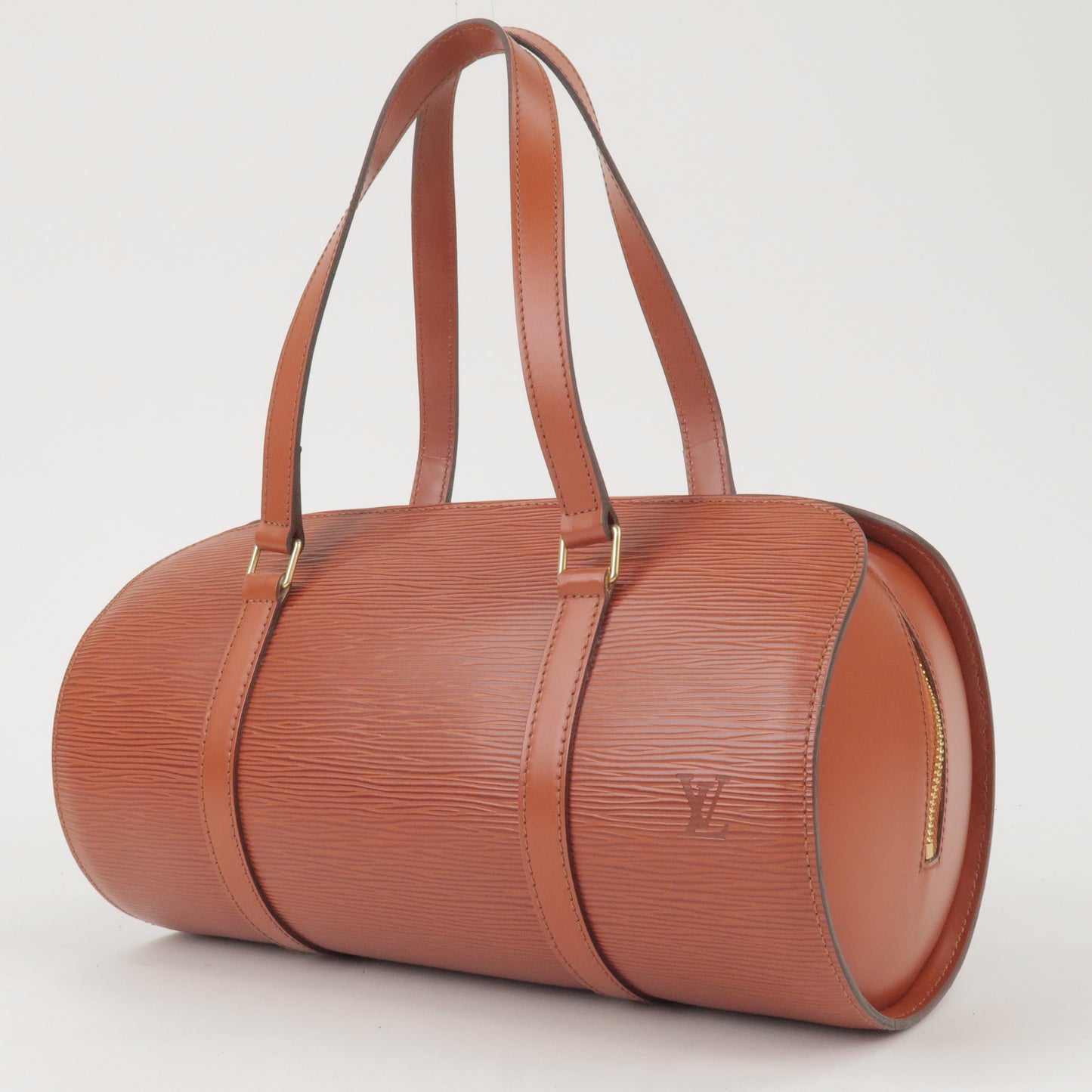 Louis Vuitton Epi Soufflot Hand Bag Kenya Brown M52223