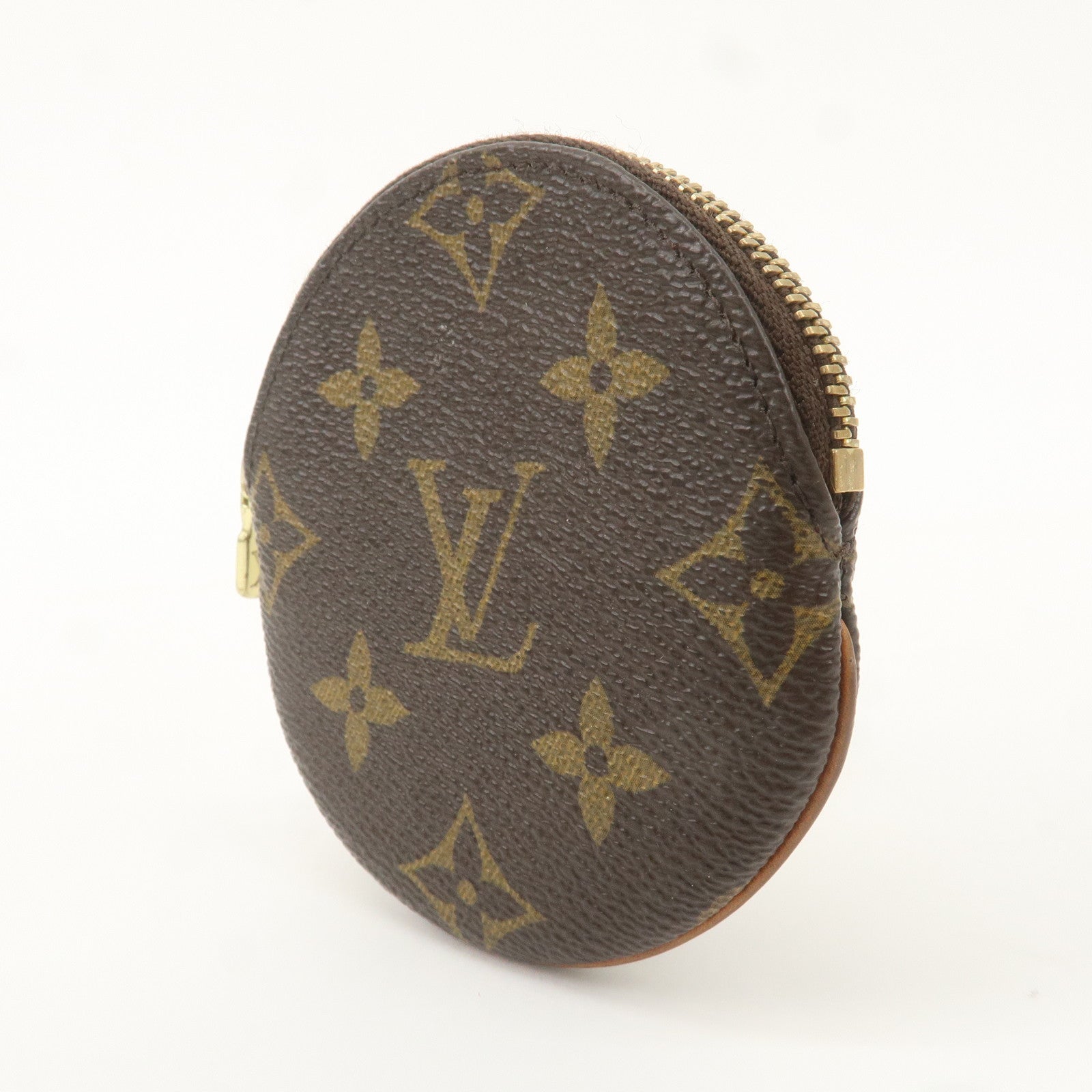 Louis Vuitton Monogram Porte Monnaie Rond Coin Case M61926