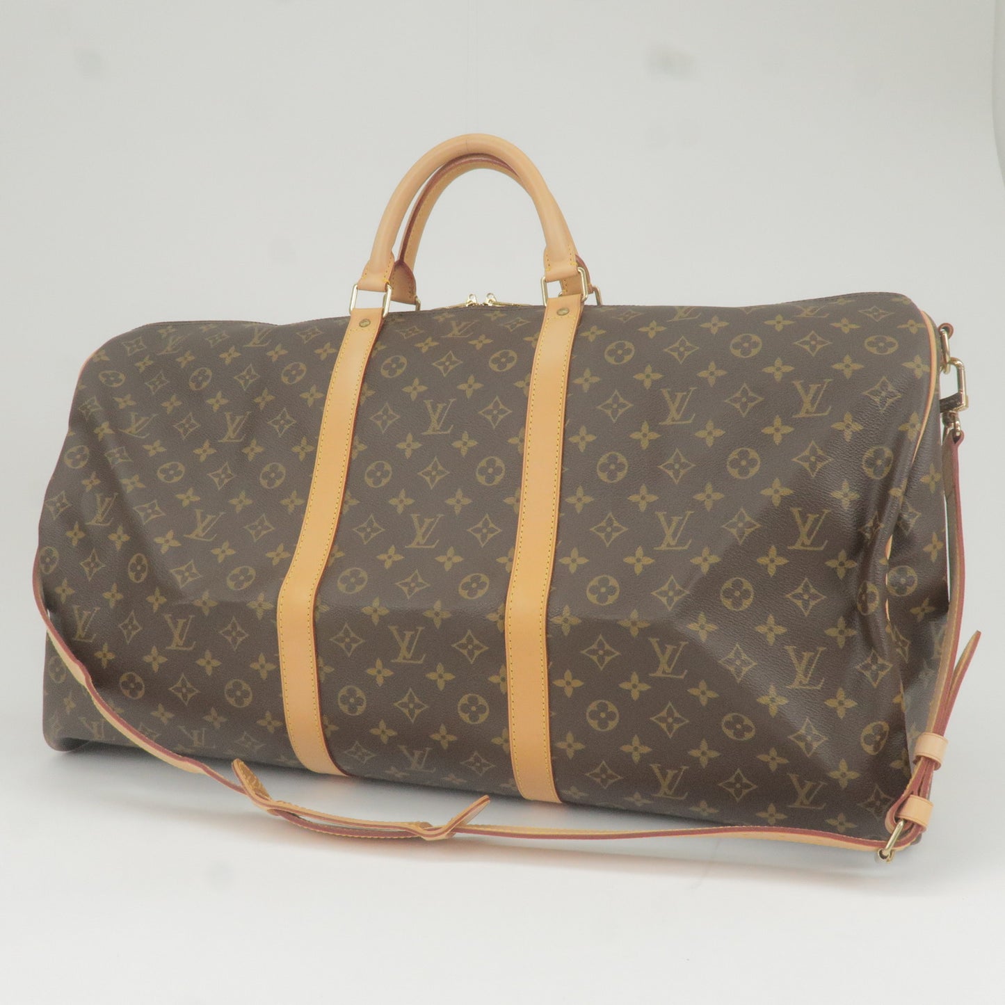 Louis Vuitton Monogram Keep All Bandouliere 60 Bag M41412