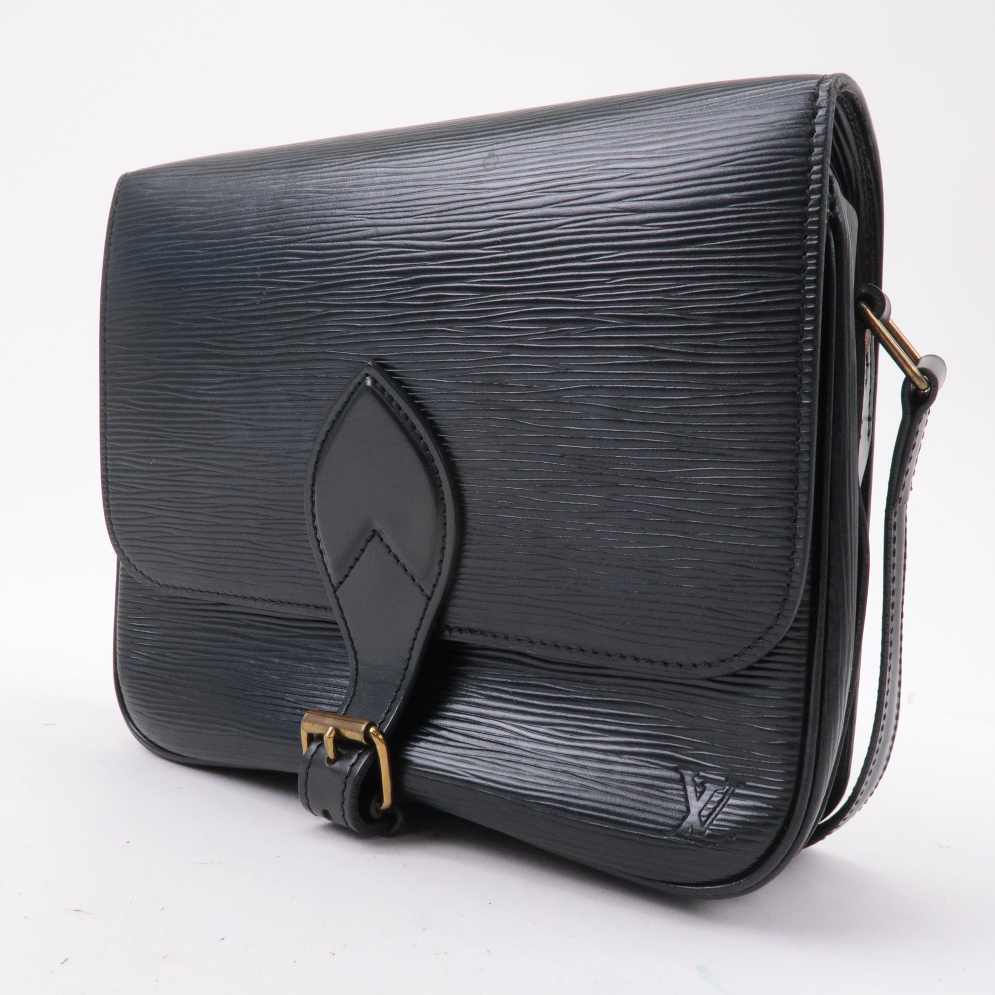 Louis-Vuitton-Epi-Cartouchiere-Shoulder-Bag-Noir-M52242-Used – dct