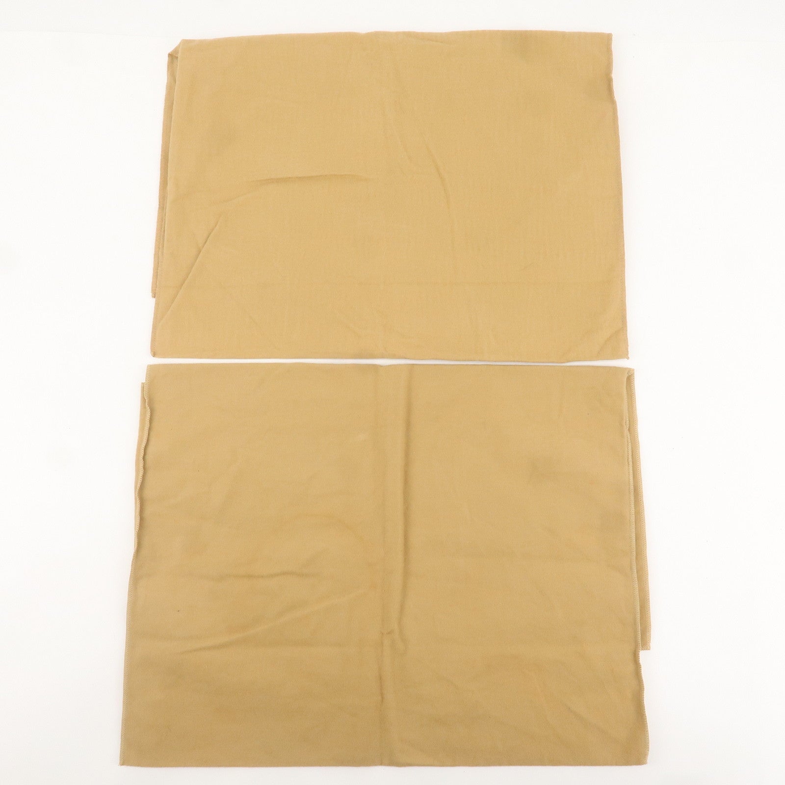 Louis Vuitton Set of 10 Dust Bag Flap Style Beige Brown