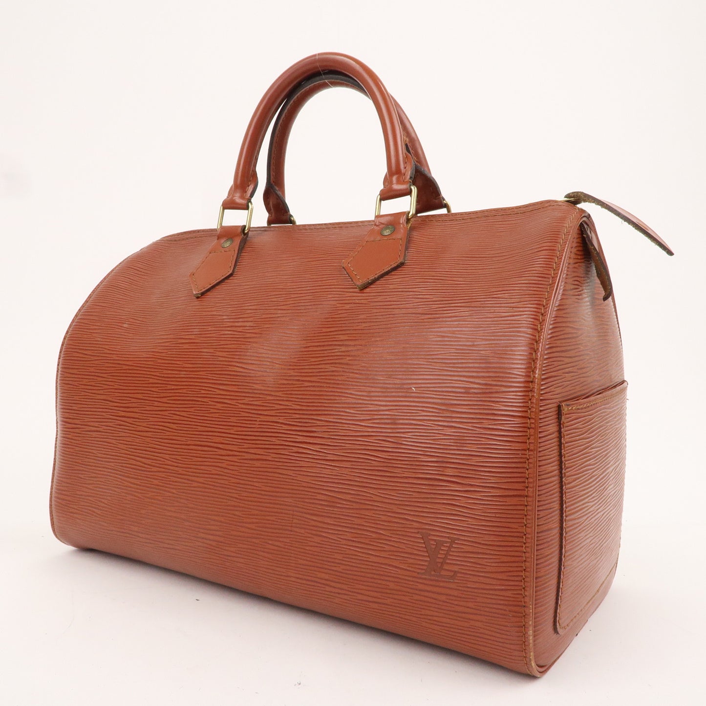 Louis Vuitton Epi Speedy 30 Hand Boston Bag Kenya Brown M43003