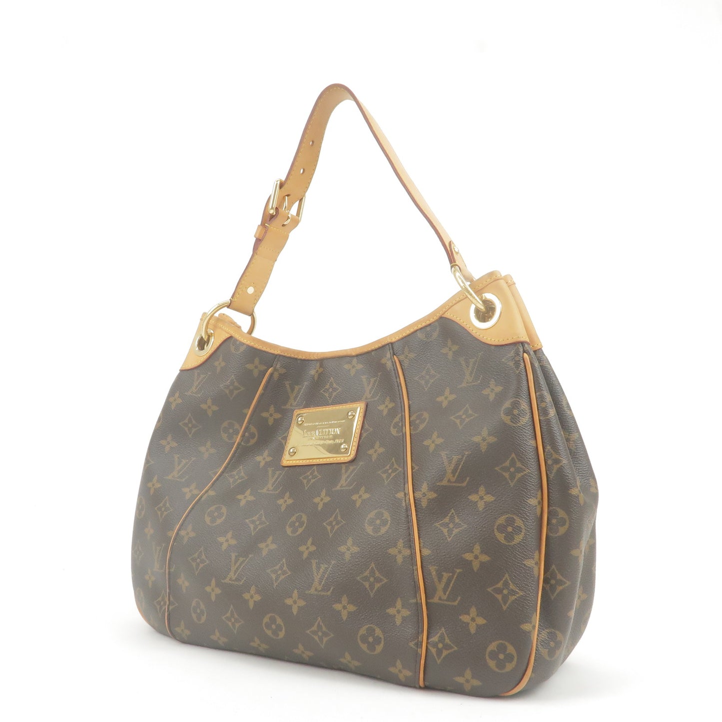 Louis Vuitton Monogram Galliera PM Shoulder Bag M56382 Brown PVC