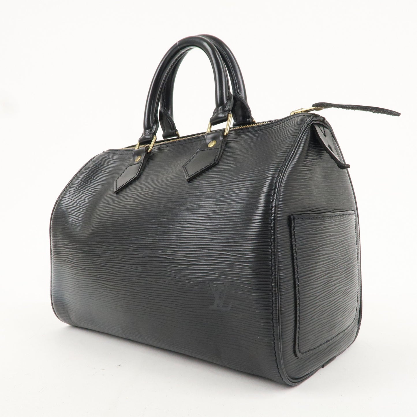 Louis Vuitton Epi Speedy 25 Boston Bag Hand Bag Black M43012