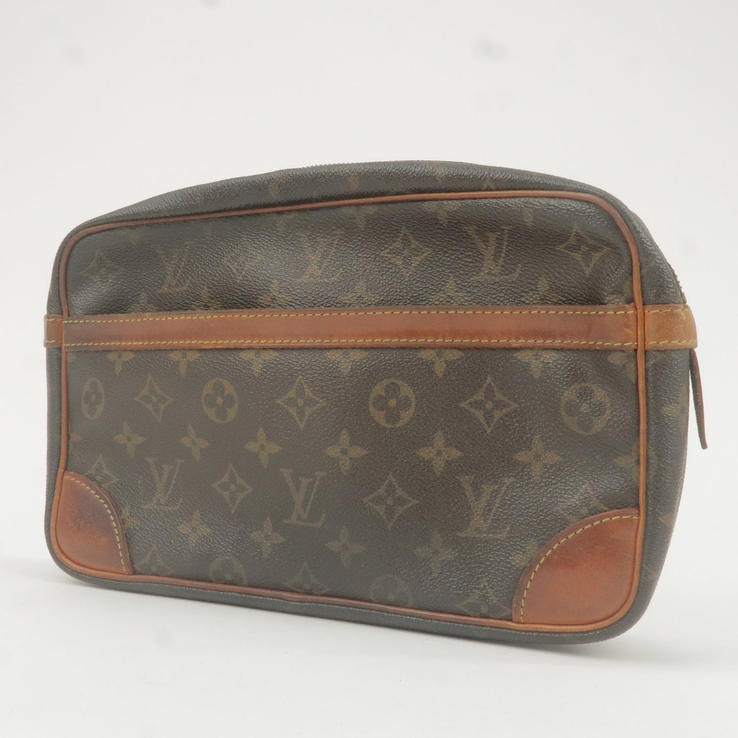Louis Vuitton Monogram Pochette Compiegne 28 - Brown Cosmetic Bags