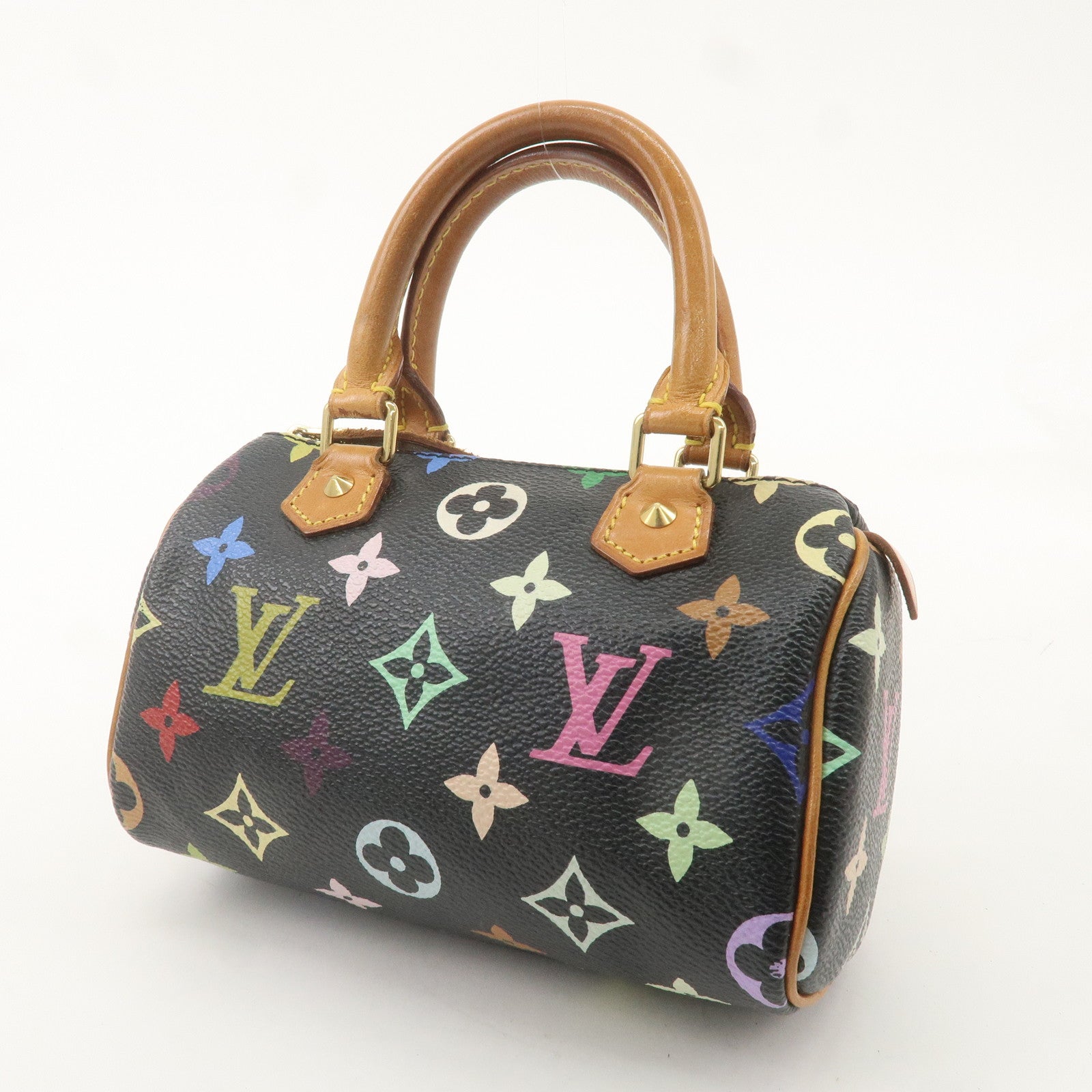 Louis Vuitton Monogram MultiColor Mini Speedy&Strap M92644 J00145