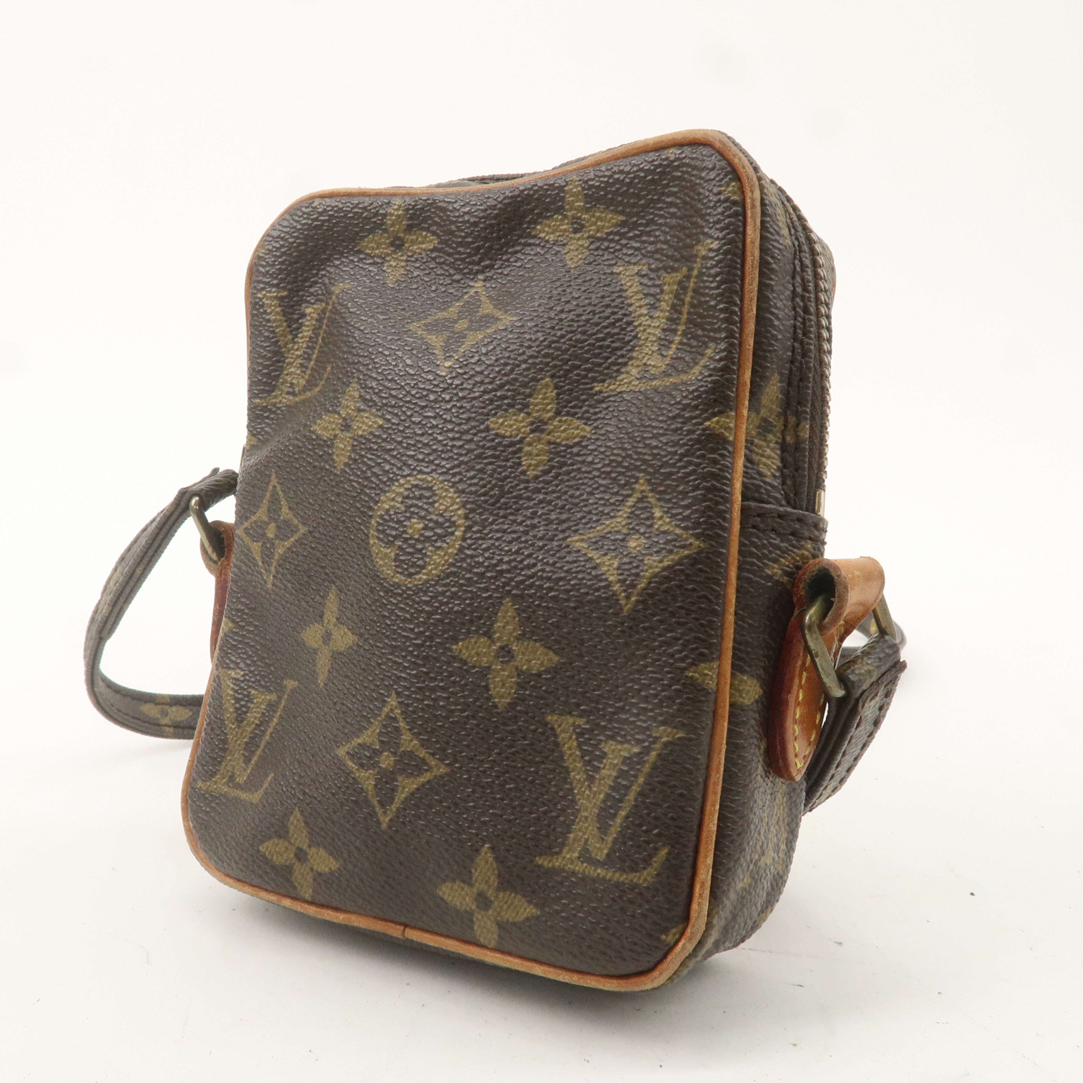 Louis Vuitton Monogram Mini Danube Shoulder Bag Brown M45268