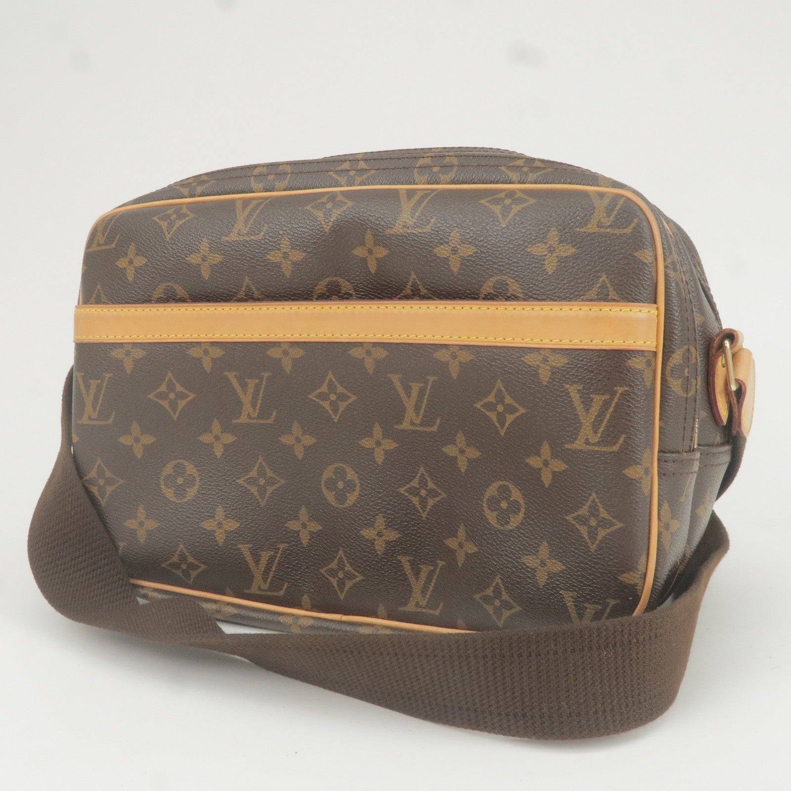 Louis Vuitton Discontinued Monogram Reporter PM Messenger Crossbody Bag 1215lv4