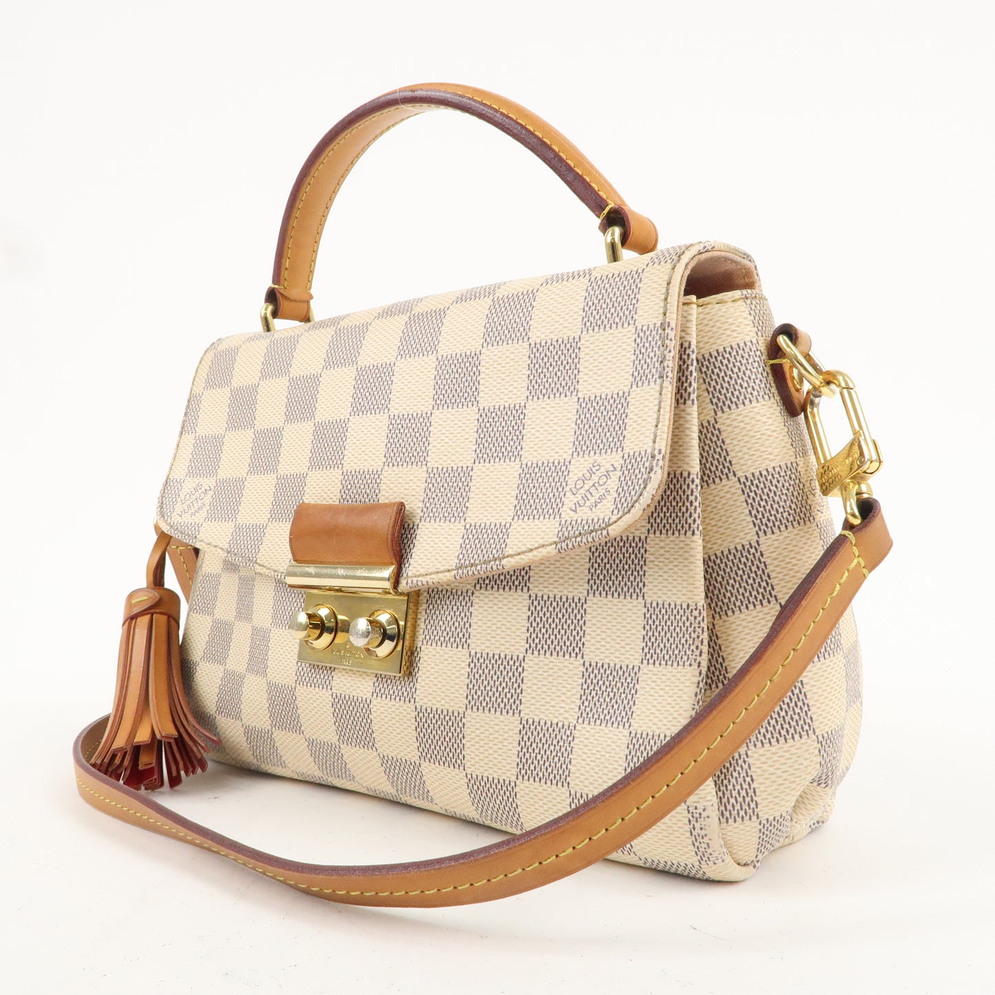 Louis Vuitton Damier Azur Croisette 2Way Bag Hand Bag N41581