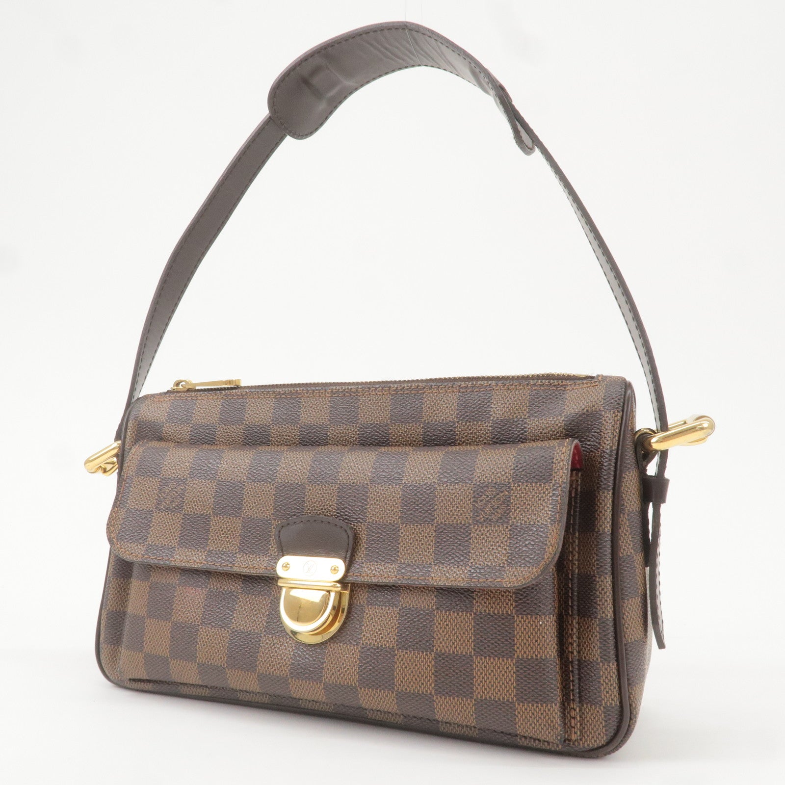 Louis Vuitton Damier Ravello GM Shoulder Bag Brown N60006