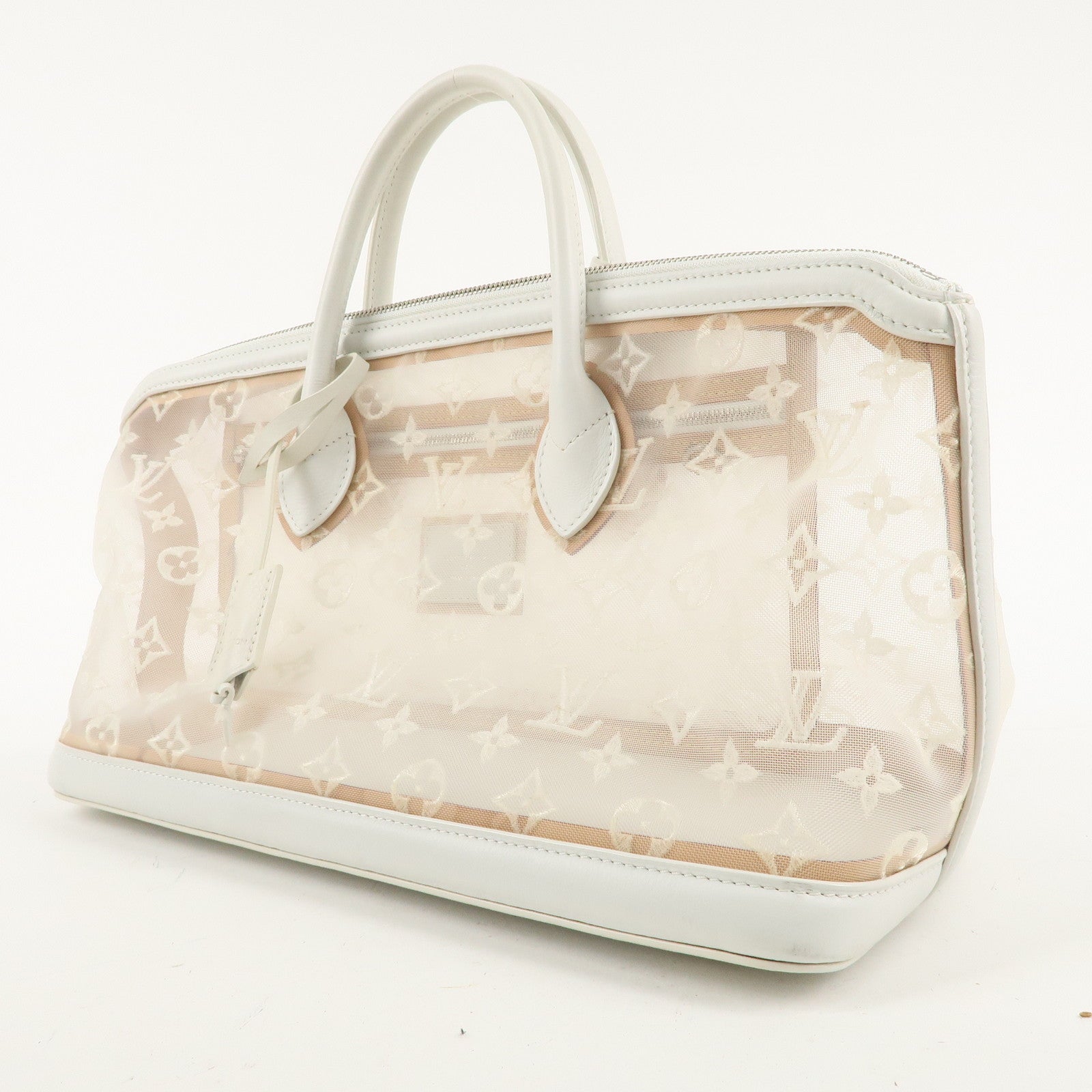 Louis Vuitton Monogram Transparence Lockit East West Bag M40701