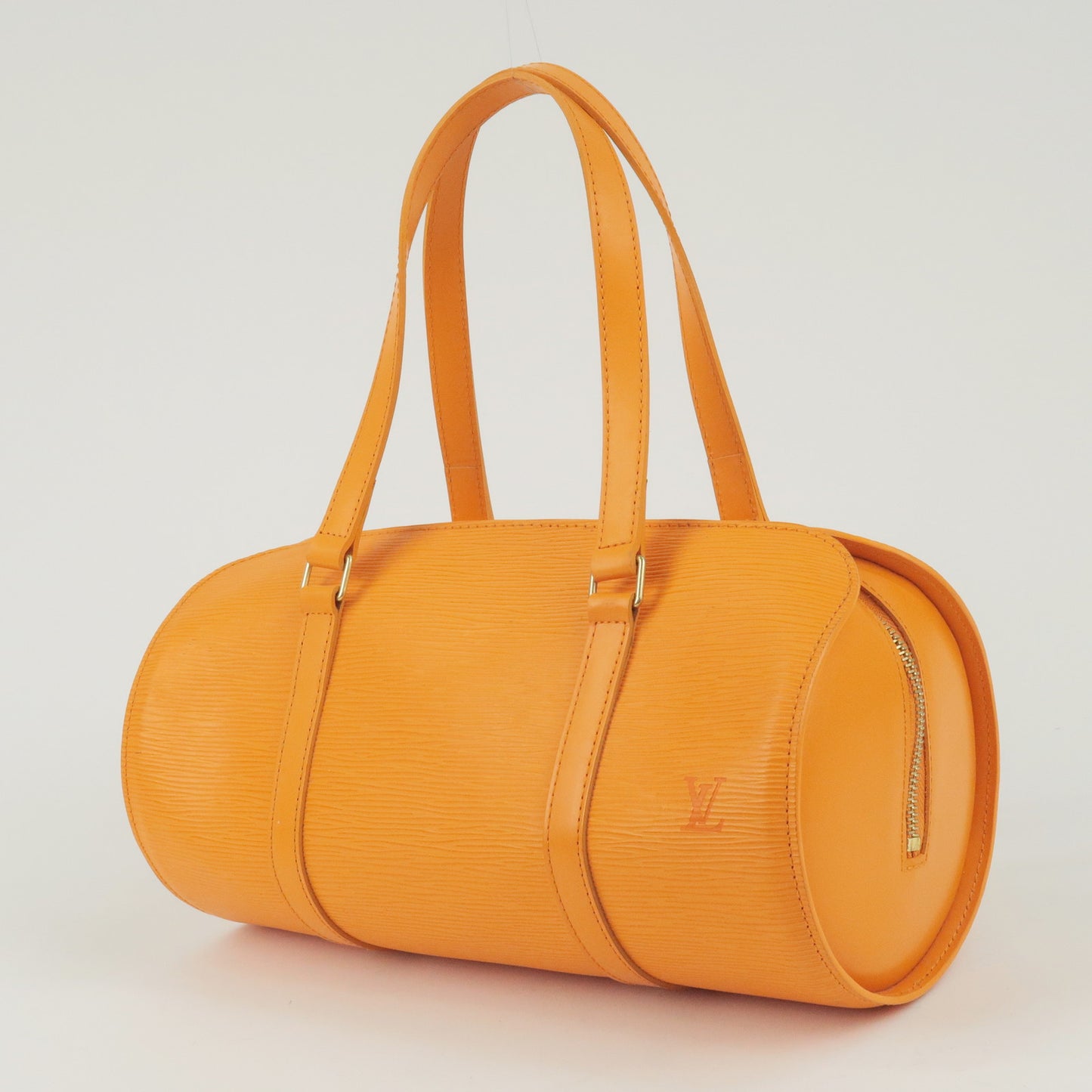 Louis Vuitton Epi Soufflot Hand Bag Mandarin Orange M5222H