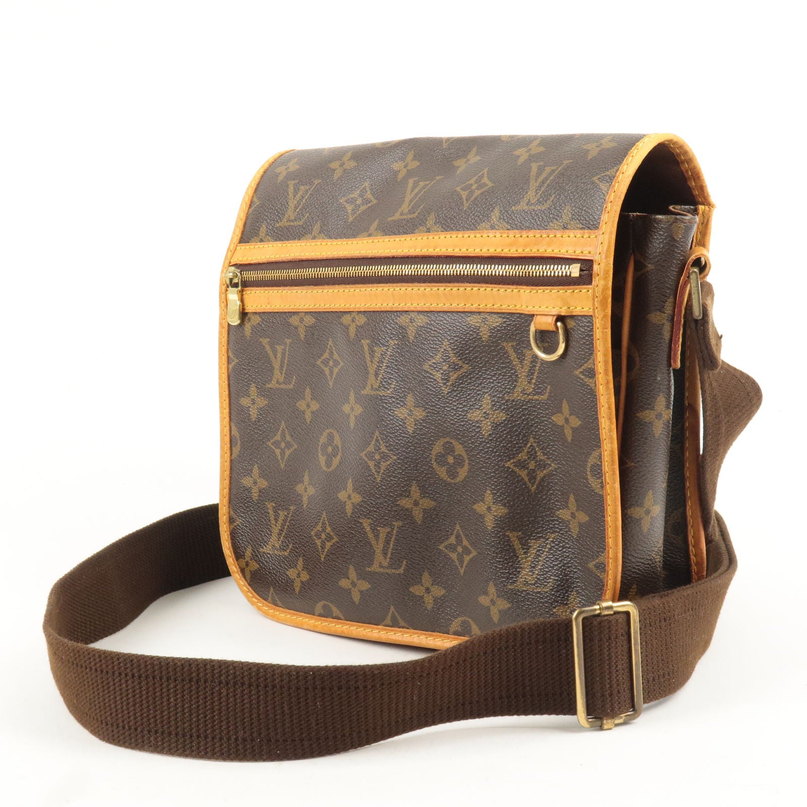 Shop for Louis Vuitton Monogram Canvas Leather Bosphore Messenger PM Handbag  - Shipped from USA