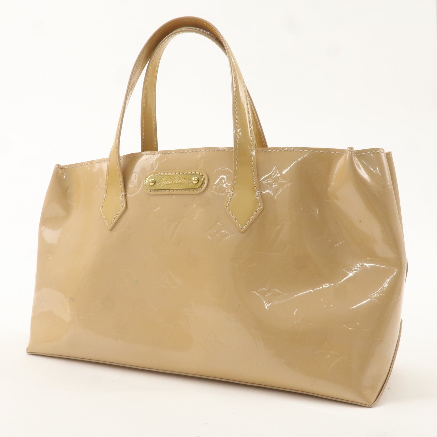 Louis Vuitton Monogram Vernis Wilshire PM Hand Bag M91724