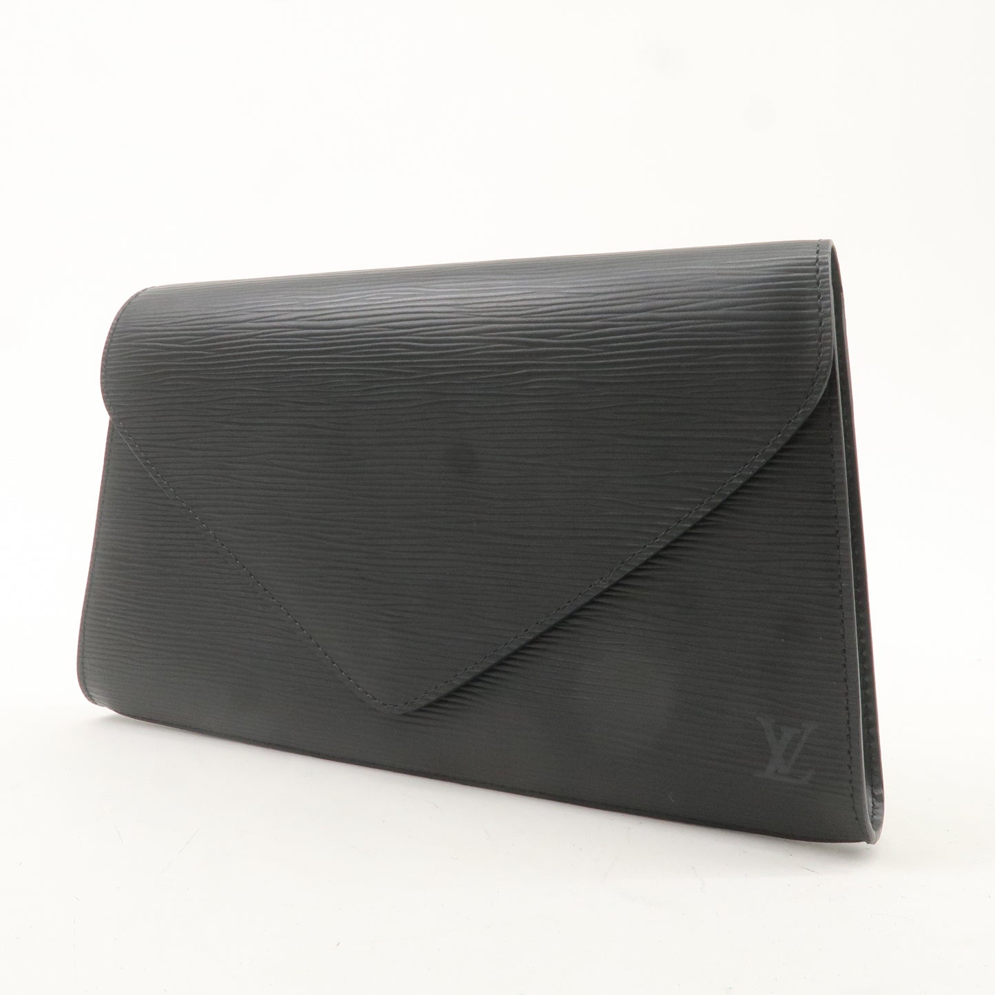 Louis Vuitton Epi Arts Deco Clutch Bag Purse Noir M52632