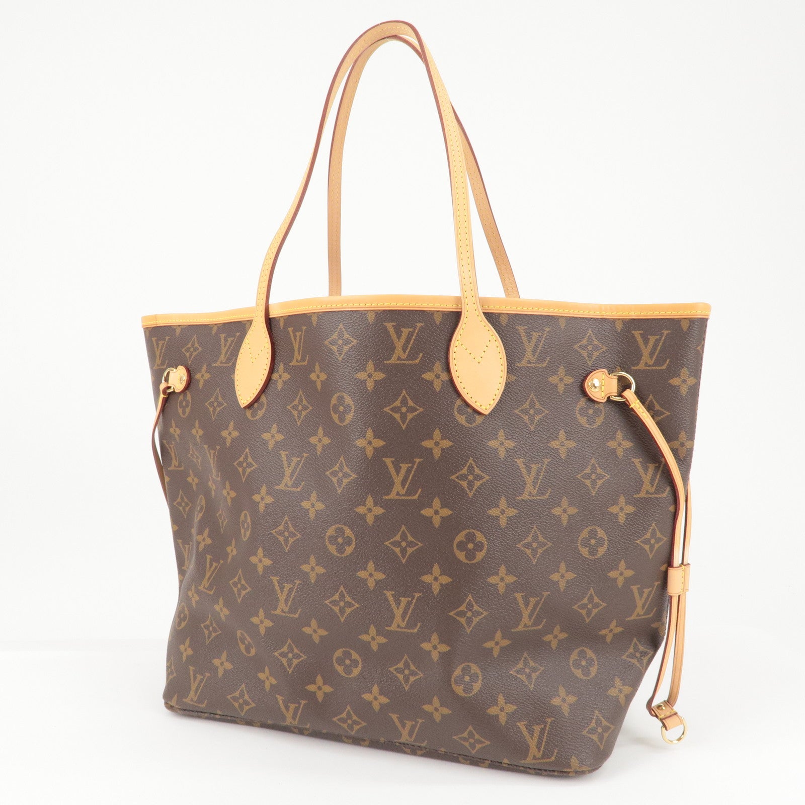 Gorgeous Authentic Louis Vuitton Monogram Neverfull MM Tote Bag