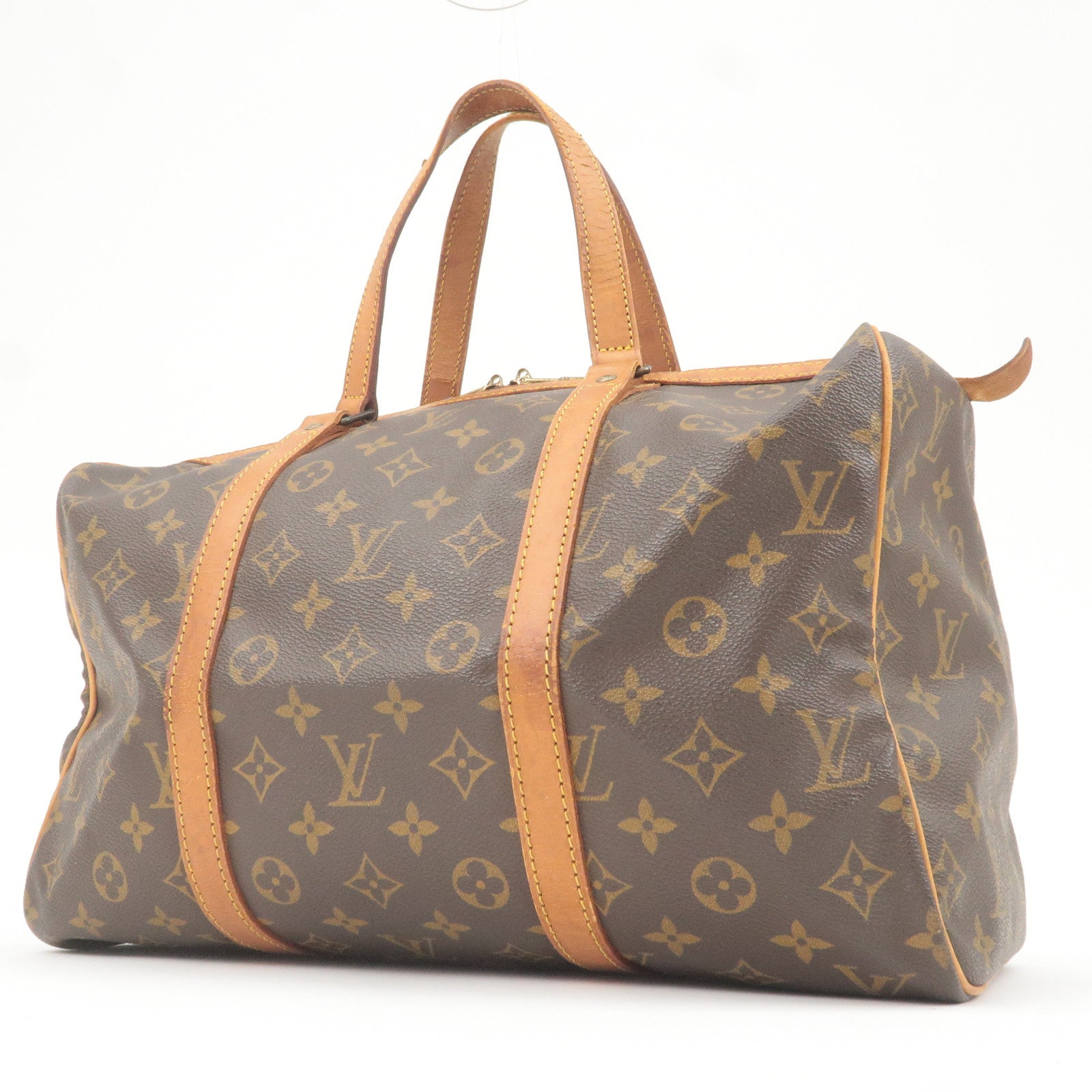 Louis Vuitton Monogram Sac Souple 35 Boston Bag M41626 dct