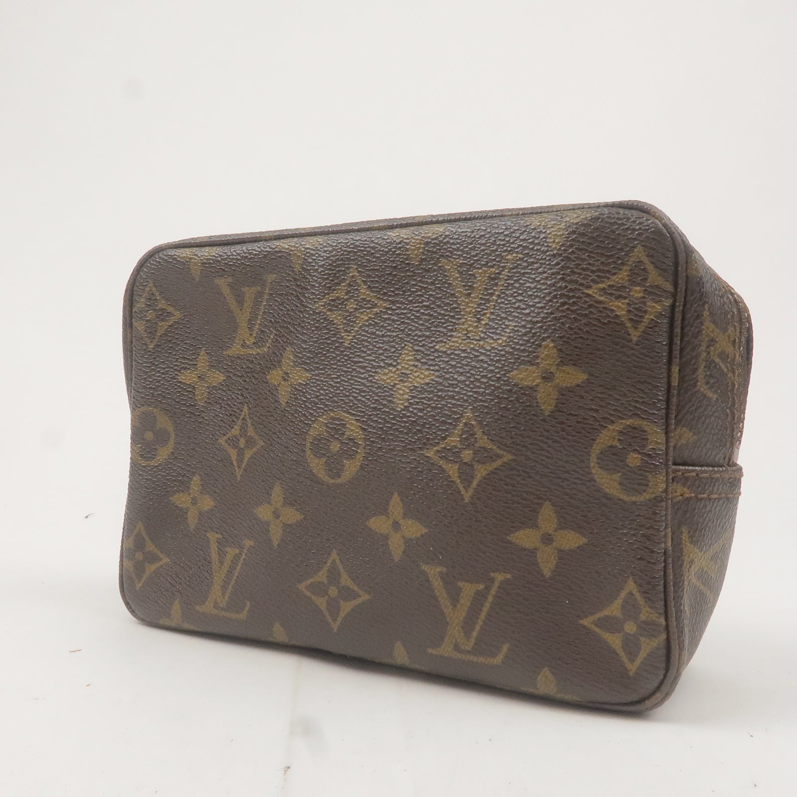 Pre-owned Louis Vuitton Citadine Cloth Crossbody Bag In Black