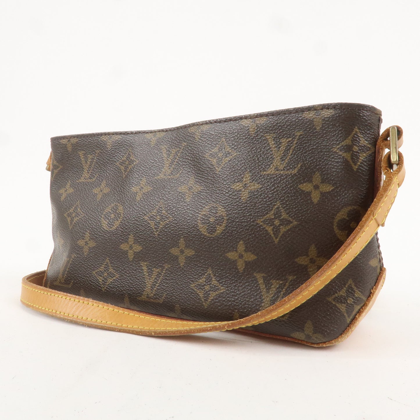 Louis Vuitton Monogram Trotteur Shoulder Bag Brown M51240