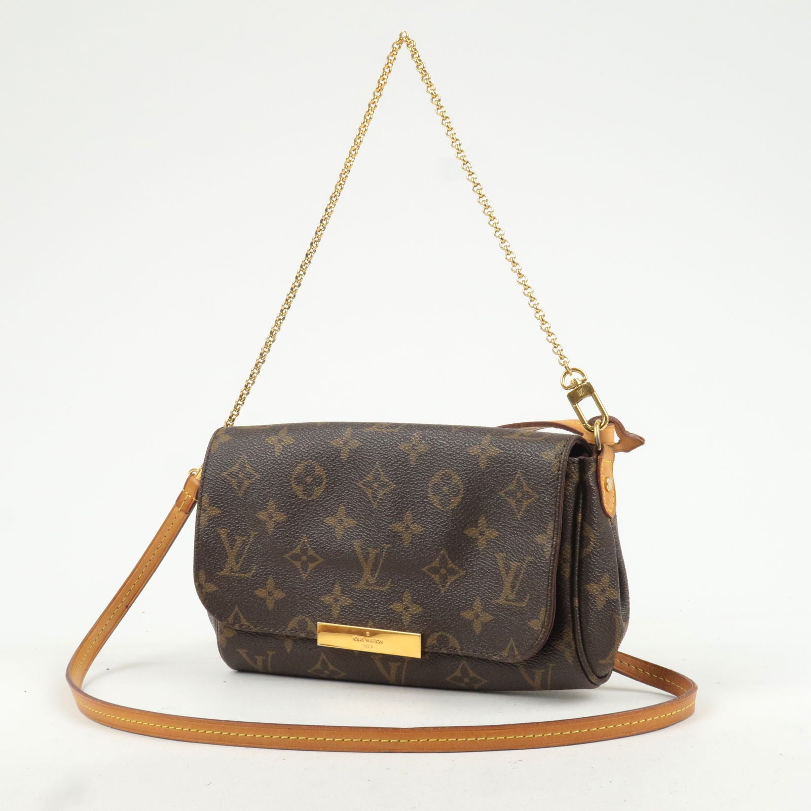 Louis-Vuitton-Monogram-Favorite-PM-2Way-Shoulder-Bag-M40717