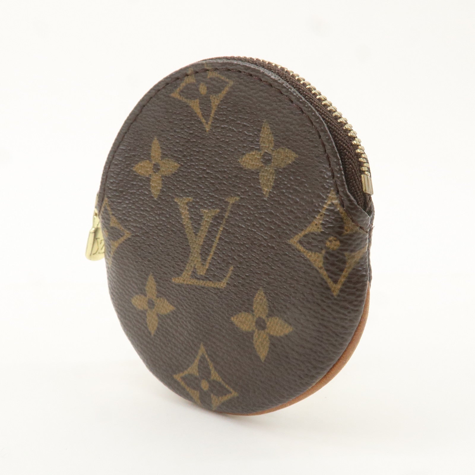 Louis Vuitton Monogram Porte Monnaie Rond Coin Case M61926