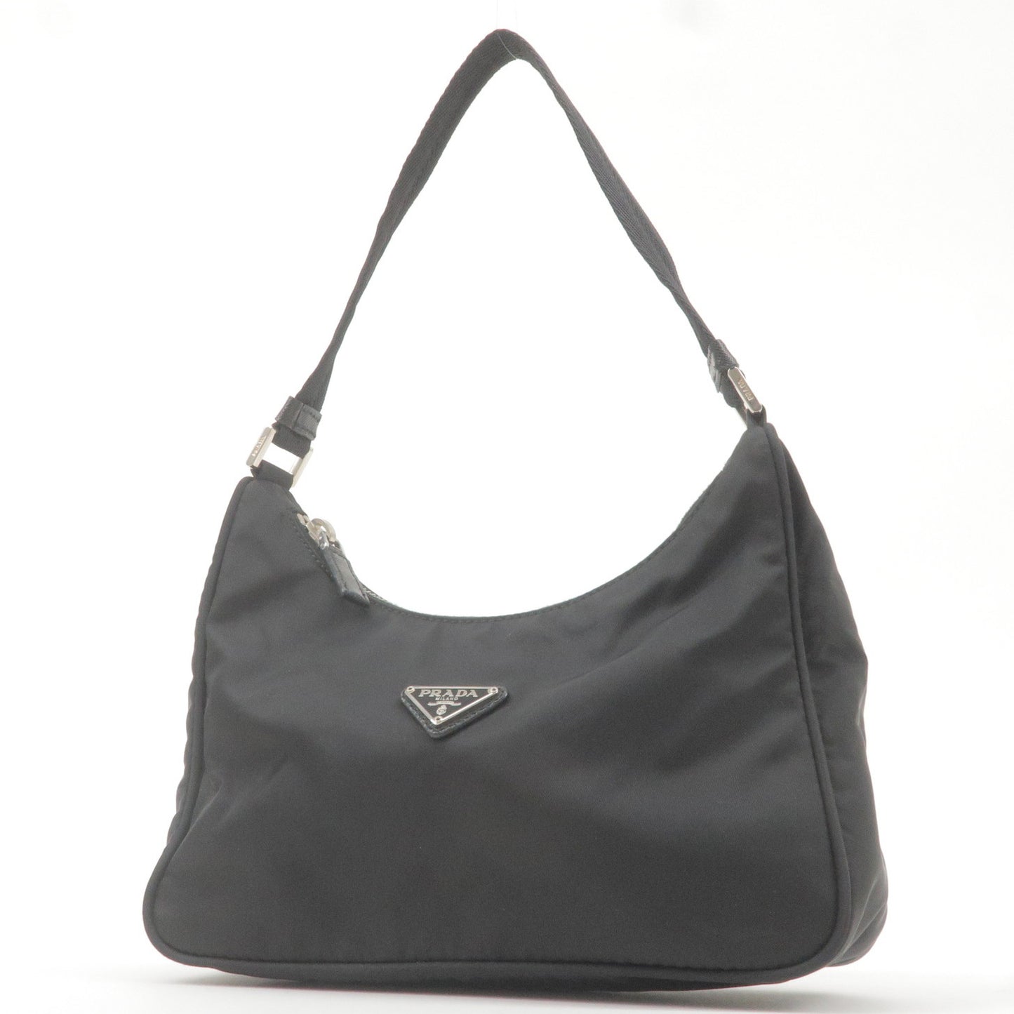 Prada Bag Authentic Prada Nylon Cargo Shoulder Bag in Black 