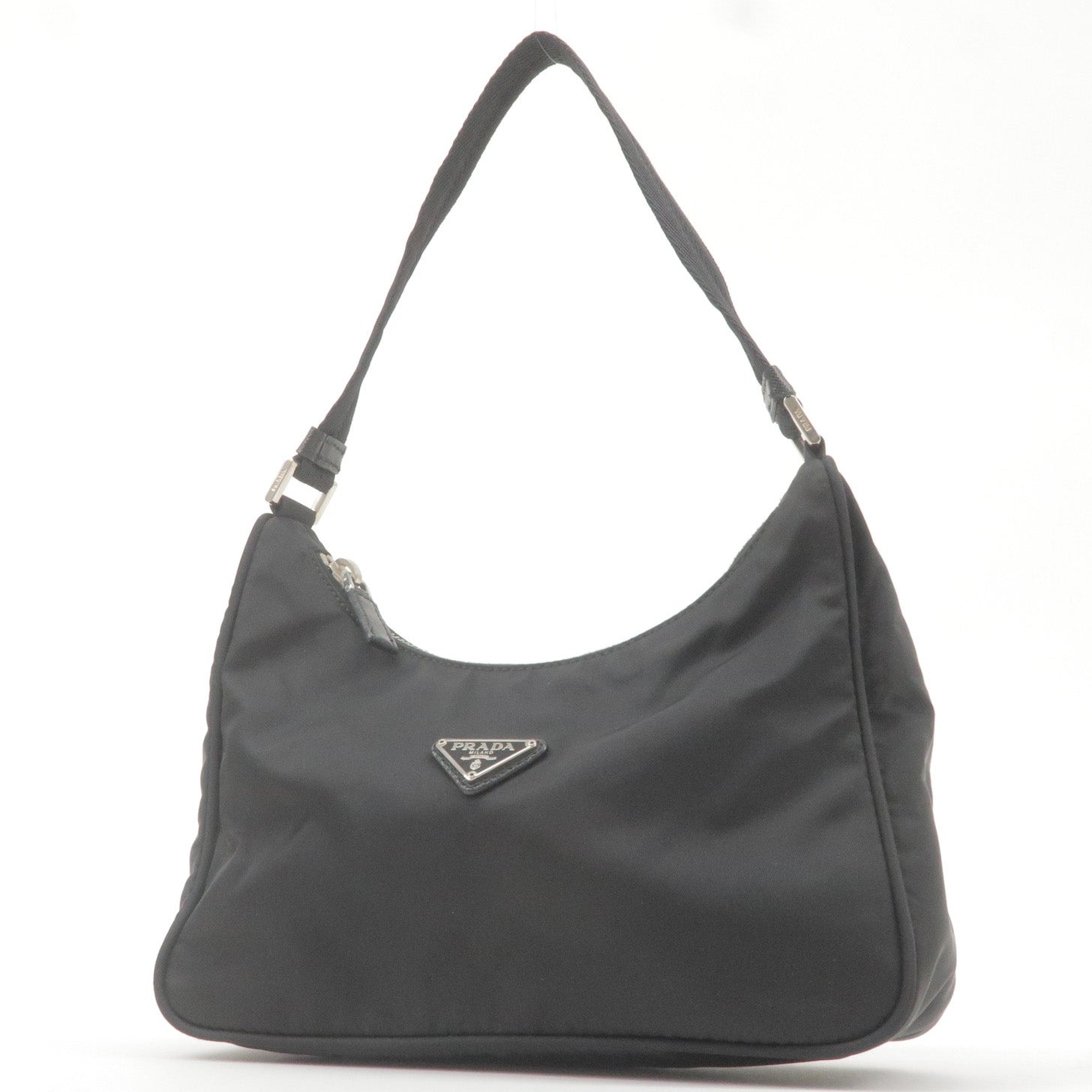 Shop Prada Leather Mini Shoulder Bag