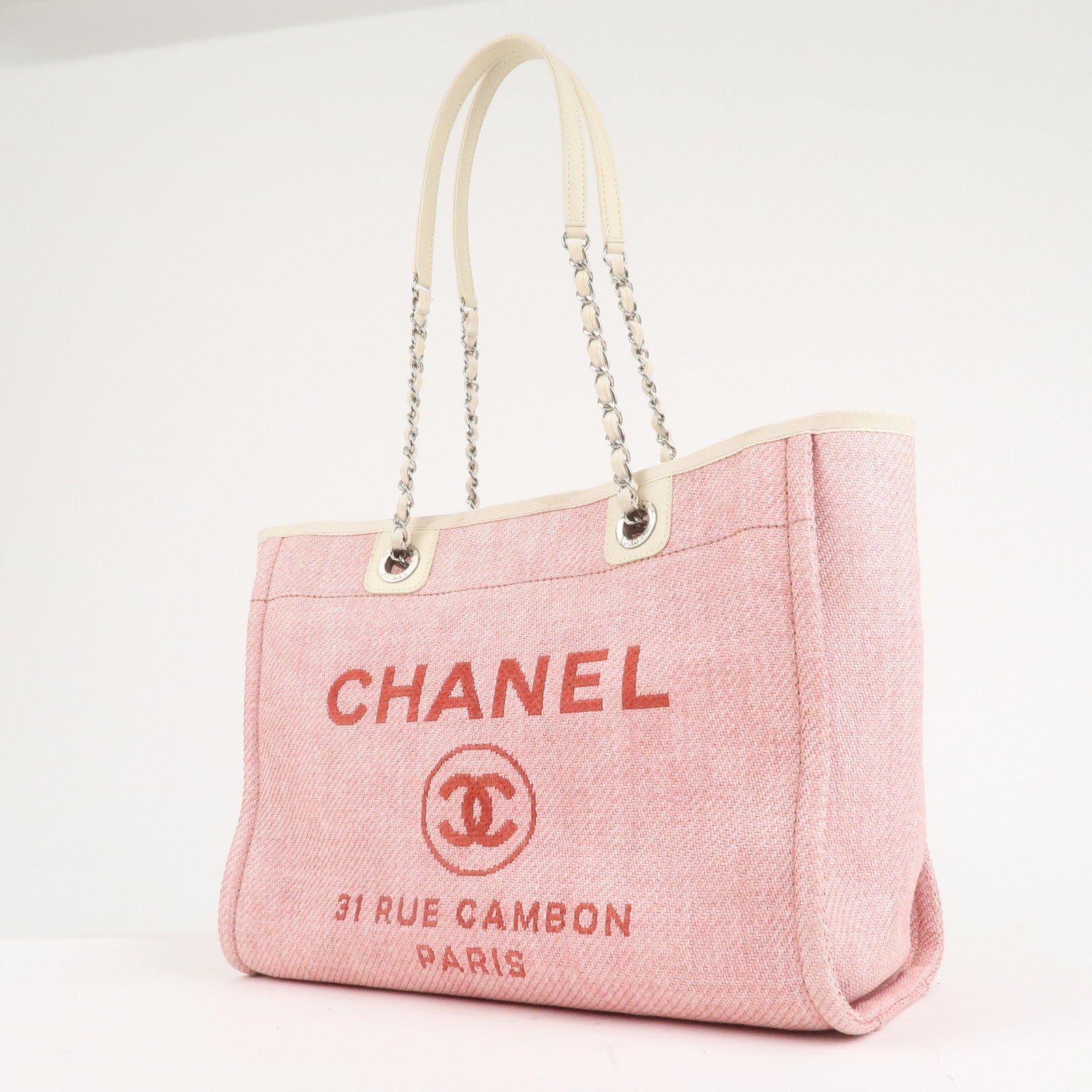 Chanel hot sale deauville pink