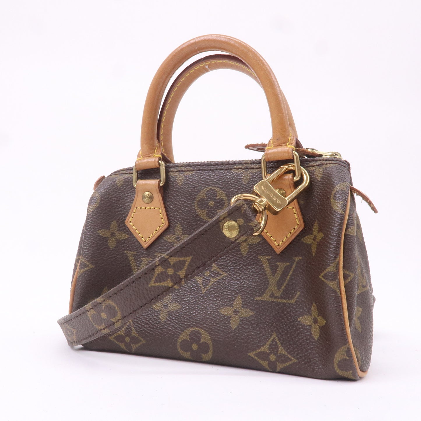 Louis Vuitton Monogram Mini Speedy & Strap M41534 J75010