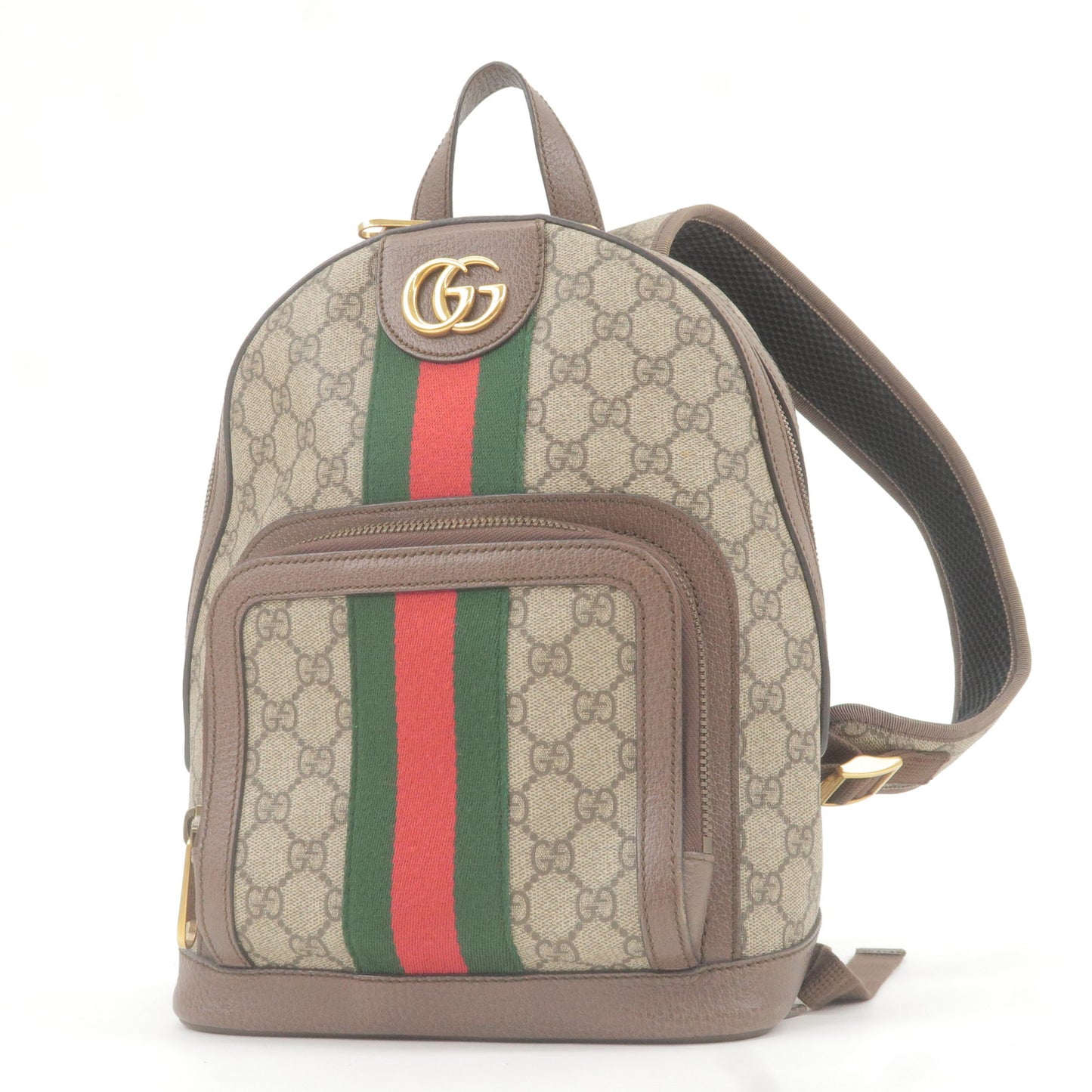 GUCCI Sherry Ophidia GG Small Supreme Leather Back Pack 547965
