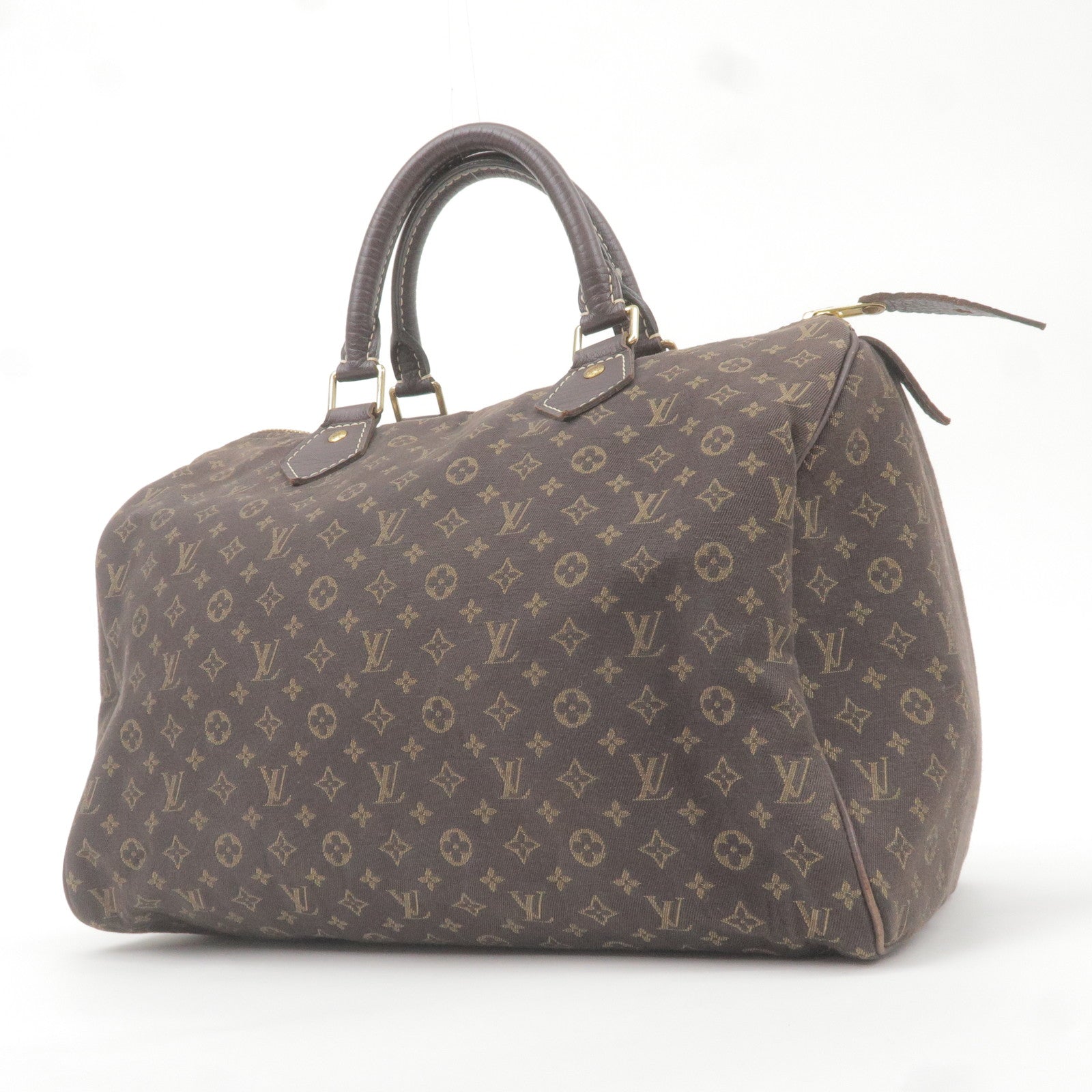 Louis Vuitton M95224 Mini Lin Speedy 30 Canvas Satchel Bag