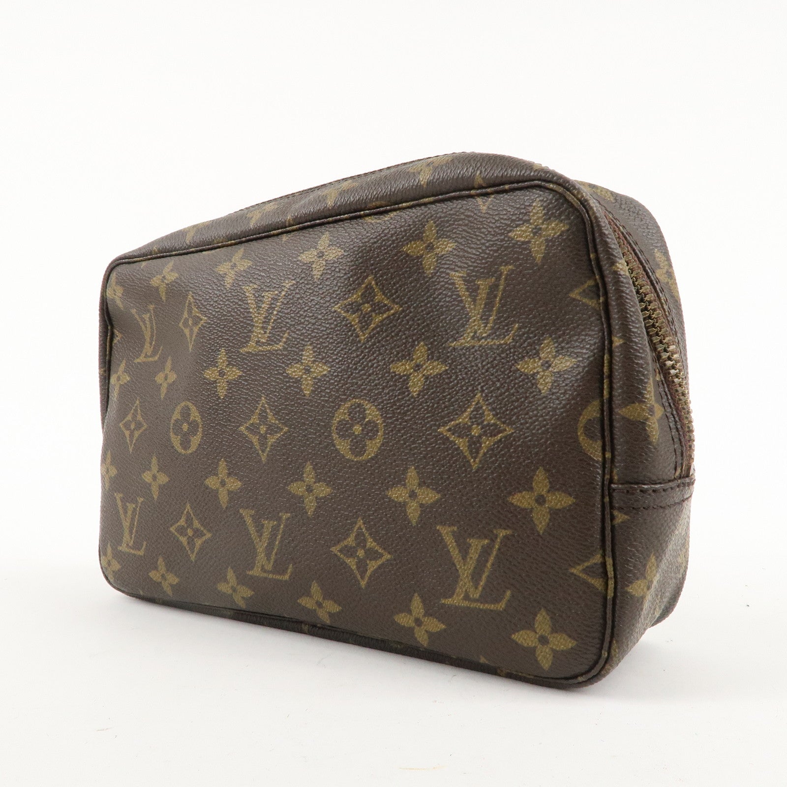 Louis Vuitton Monogram Trousse Toilette 23 Pouch Brown M47524