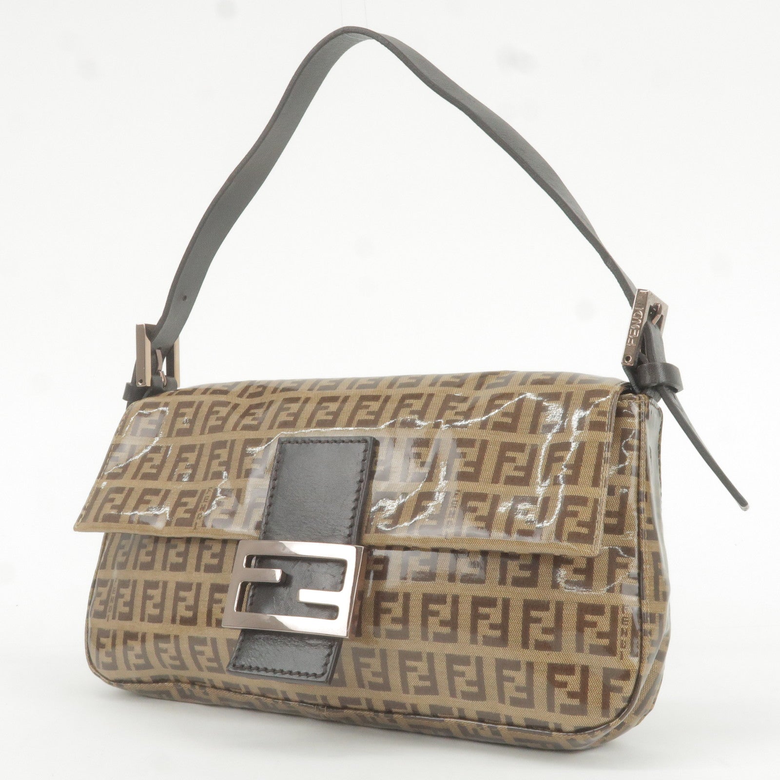 Fendi x Versace Fendace Chain Baguette Charm Bag