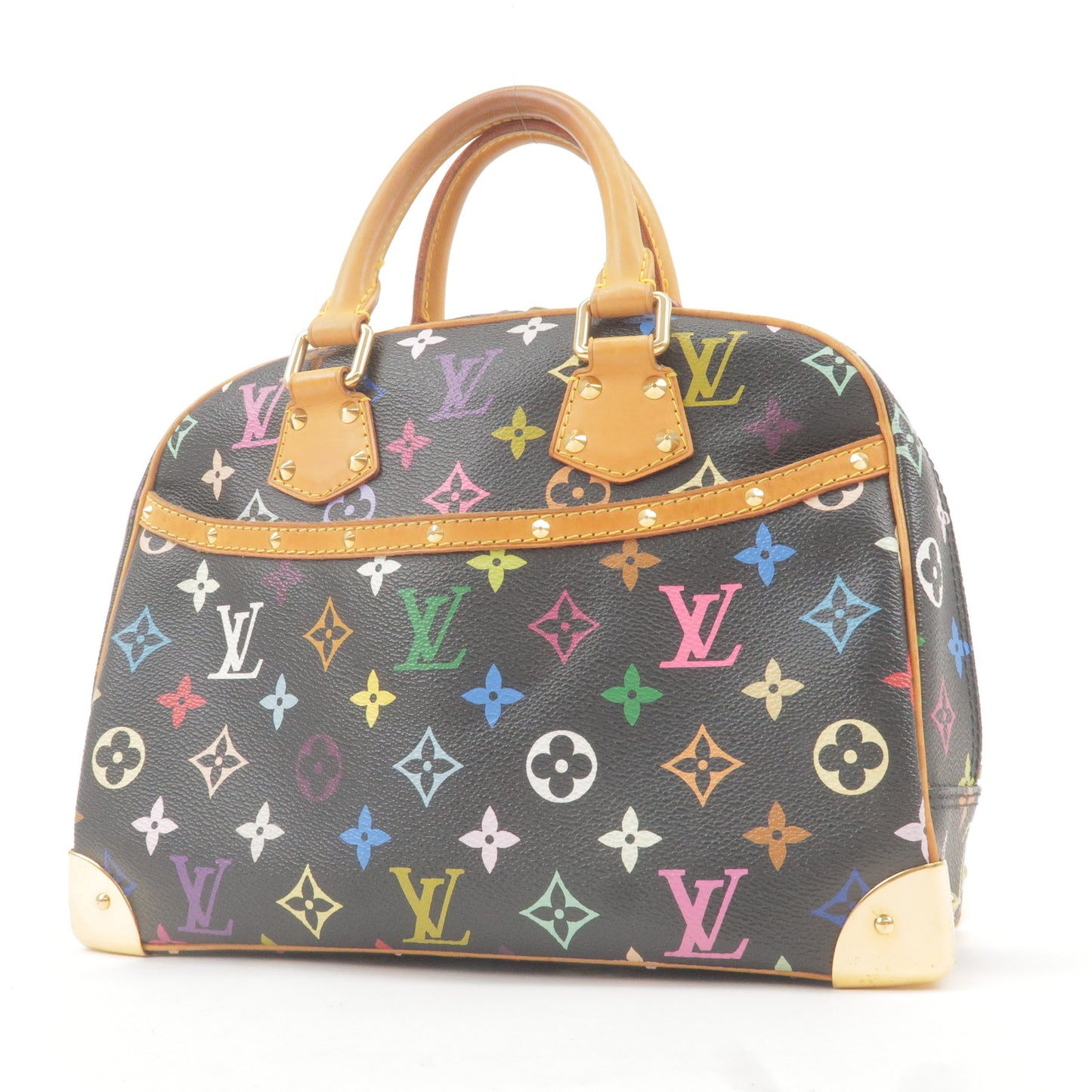 Louis Vuitton Monogram Multi Color Trouville Hand Bag M92662