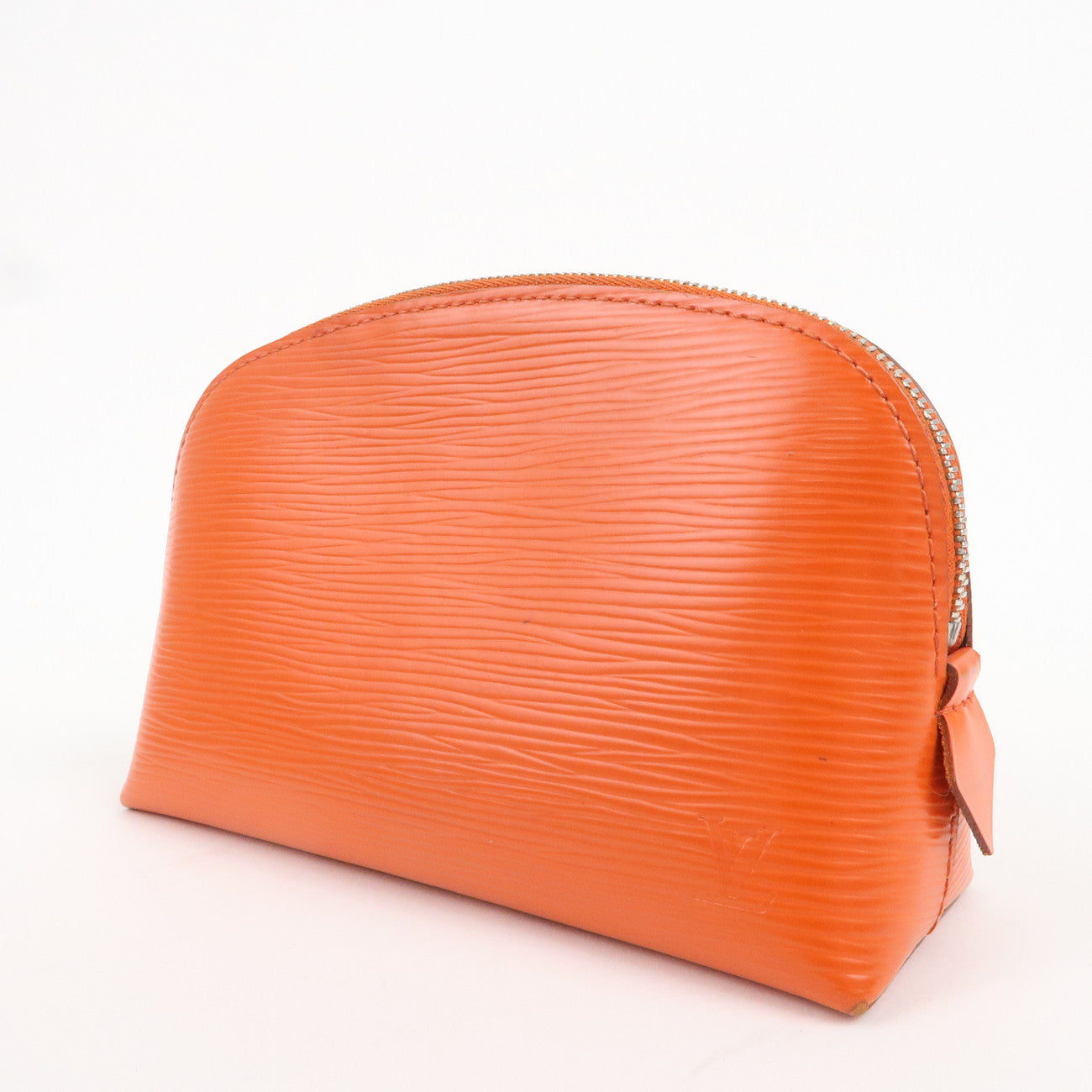 Louis Vuitton Epi Pochette Cosmetic Pouch Pimont Orange M40642