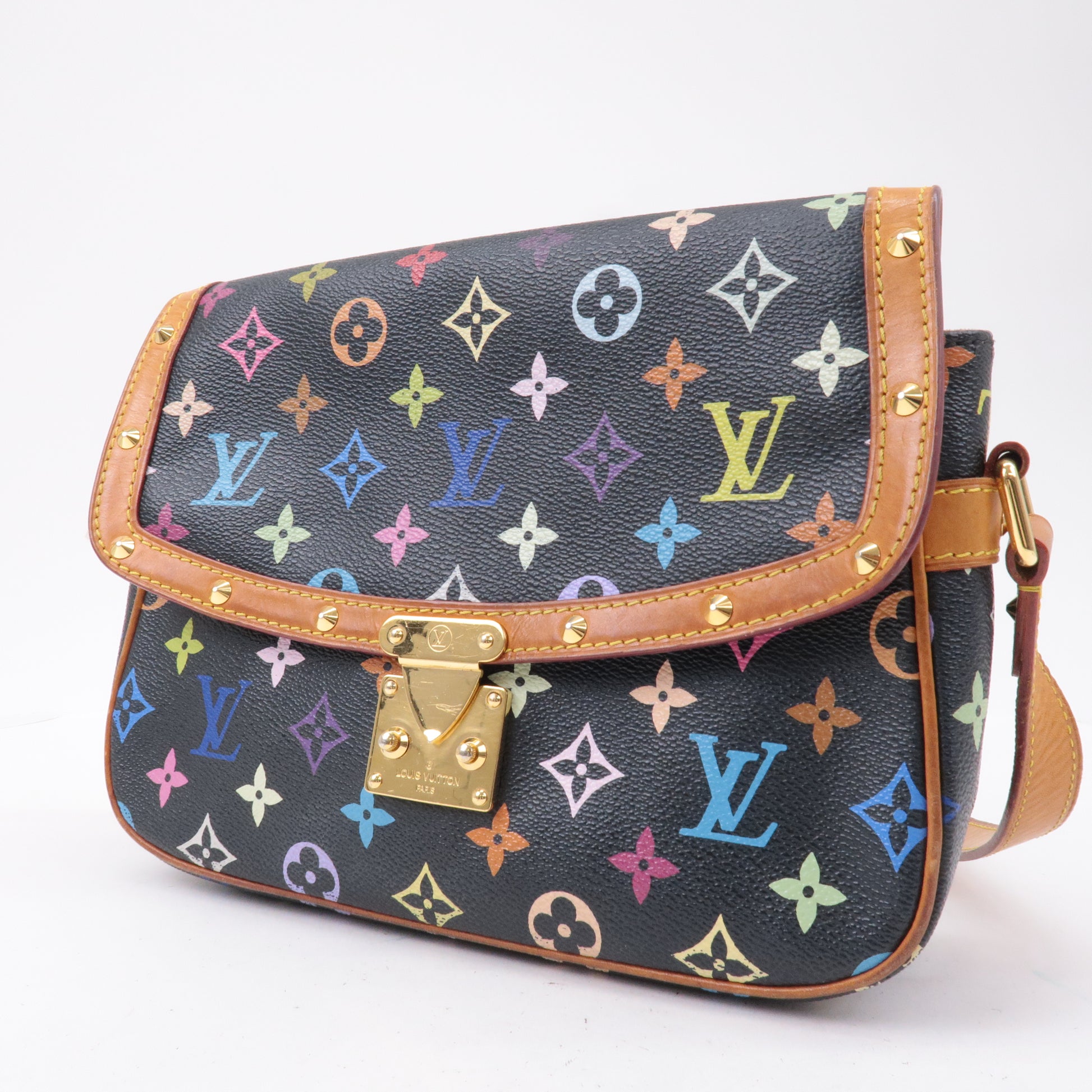 Louis Vuitton Shoulder Bag Monogram Multicolor Sologne M92639 Free Shipping