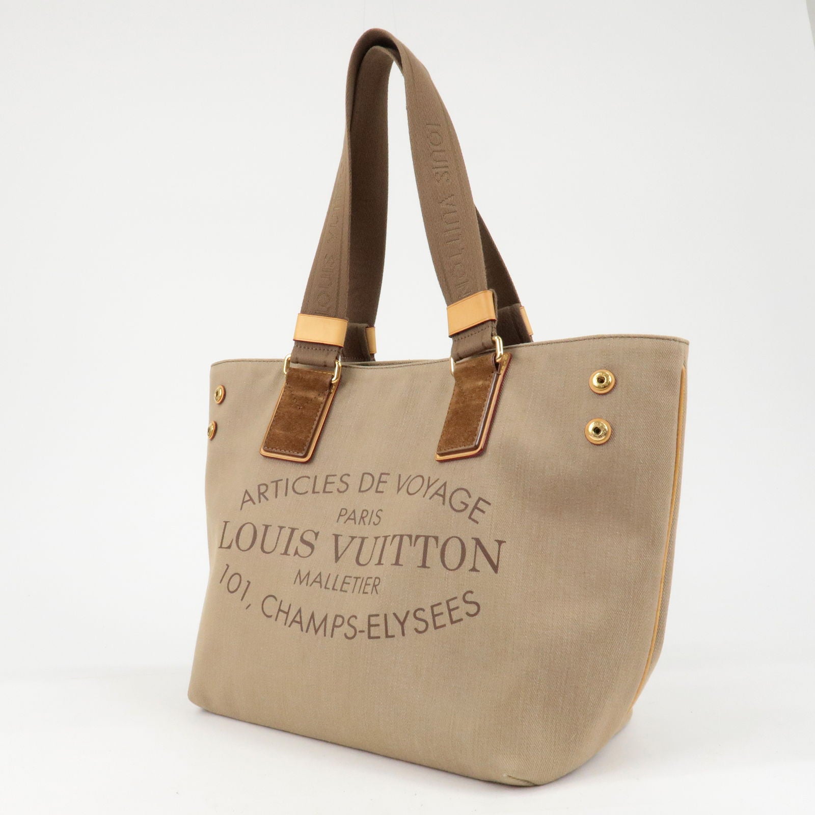 Louis Vuitton Bucket Pm Brown Canvas Tote Bag (Pre-Owned)